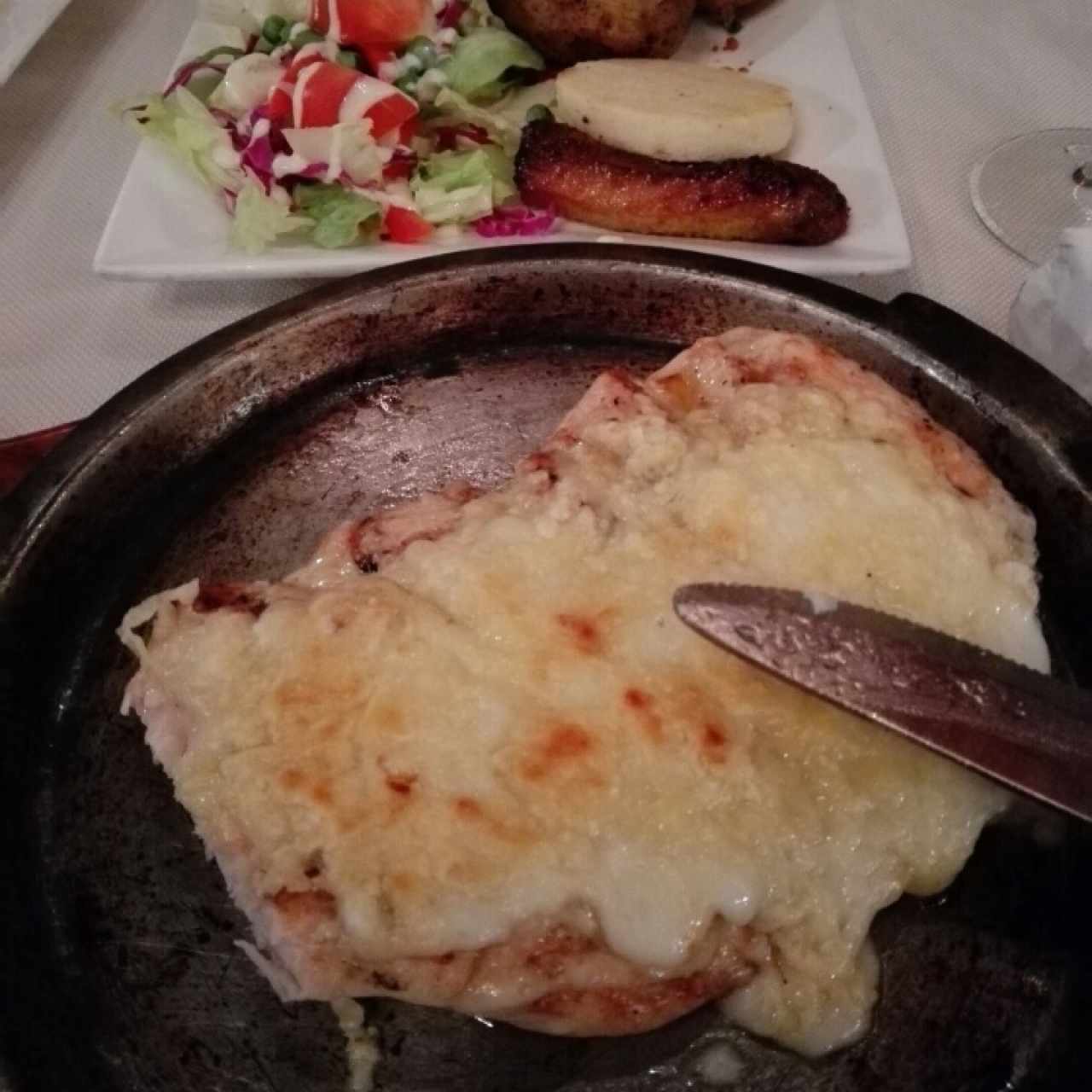 pollo gratinado