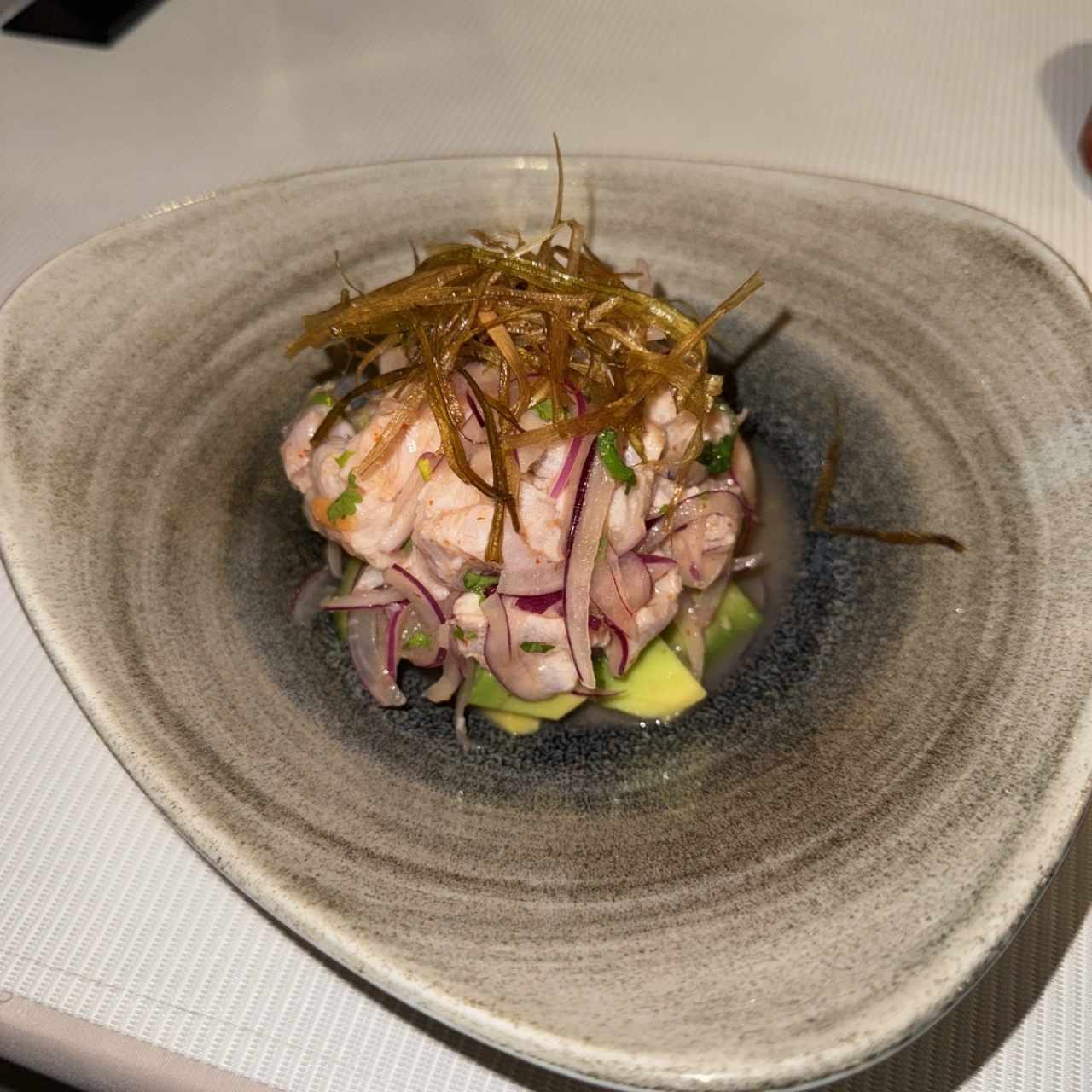 CEVICHES - CEVICHE DE CORVINA