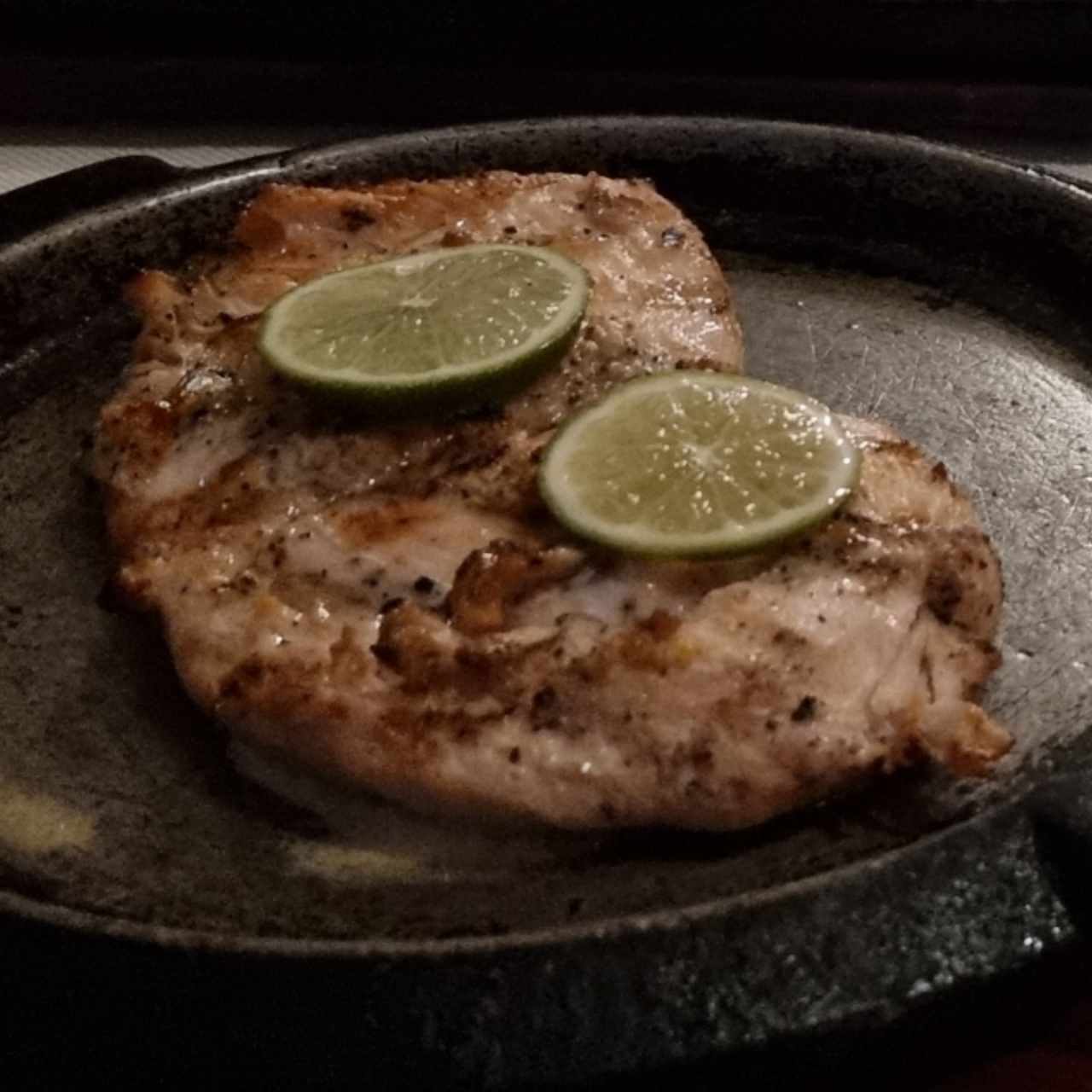 Pollo con limón