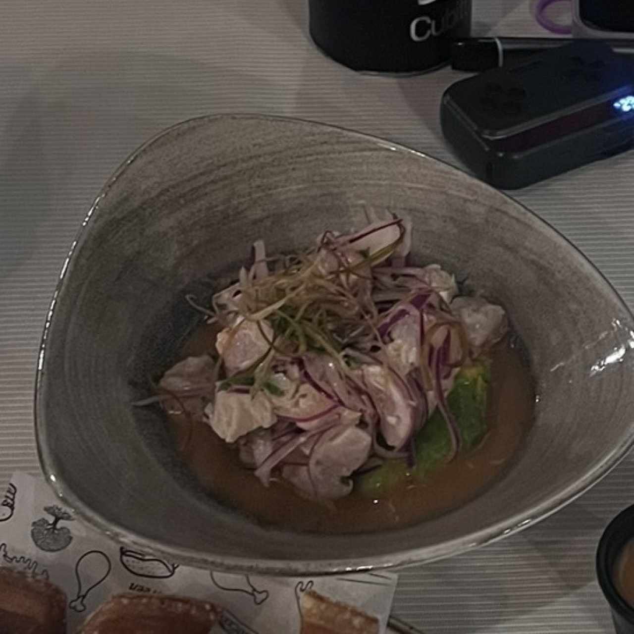 CEVICHES - CEVICHE DE CORVINA