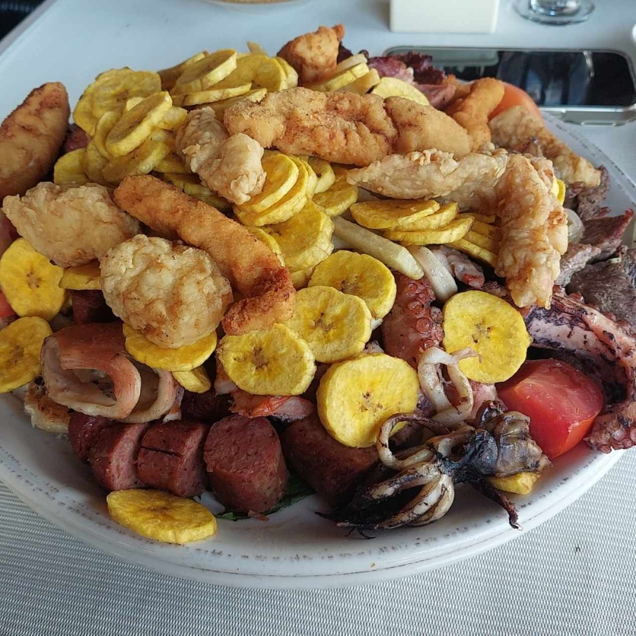 PICADA MAR Y TIERRA ( PARA 3 PERSONAS