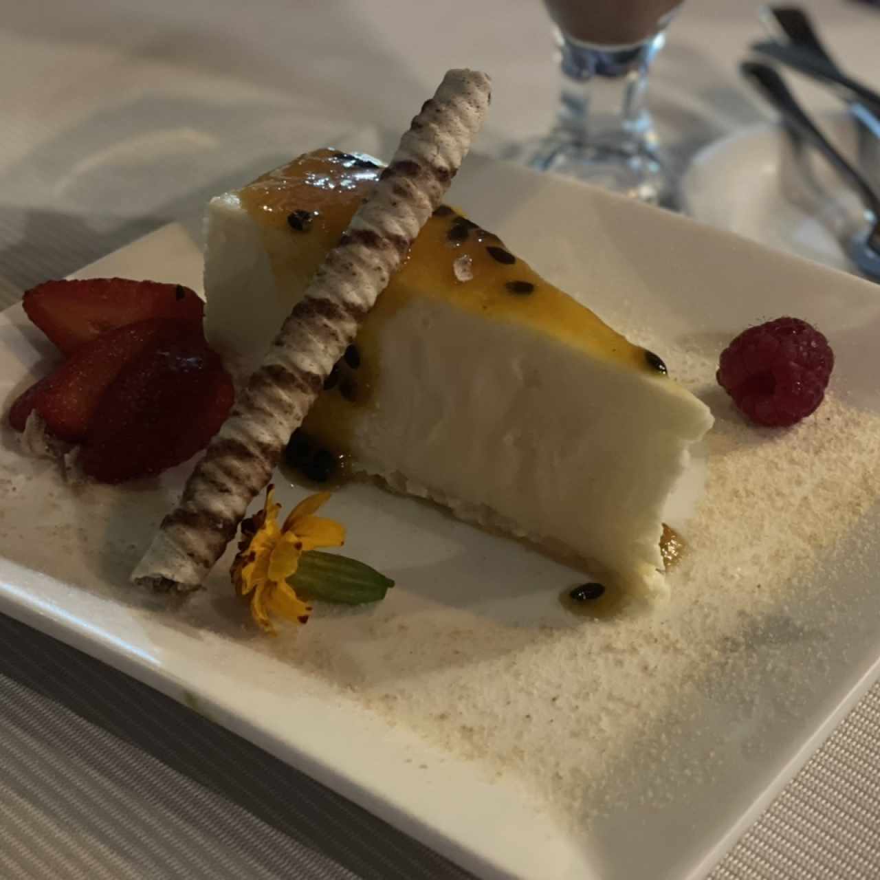 CHEESE CAKE DE MARACUYA