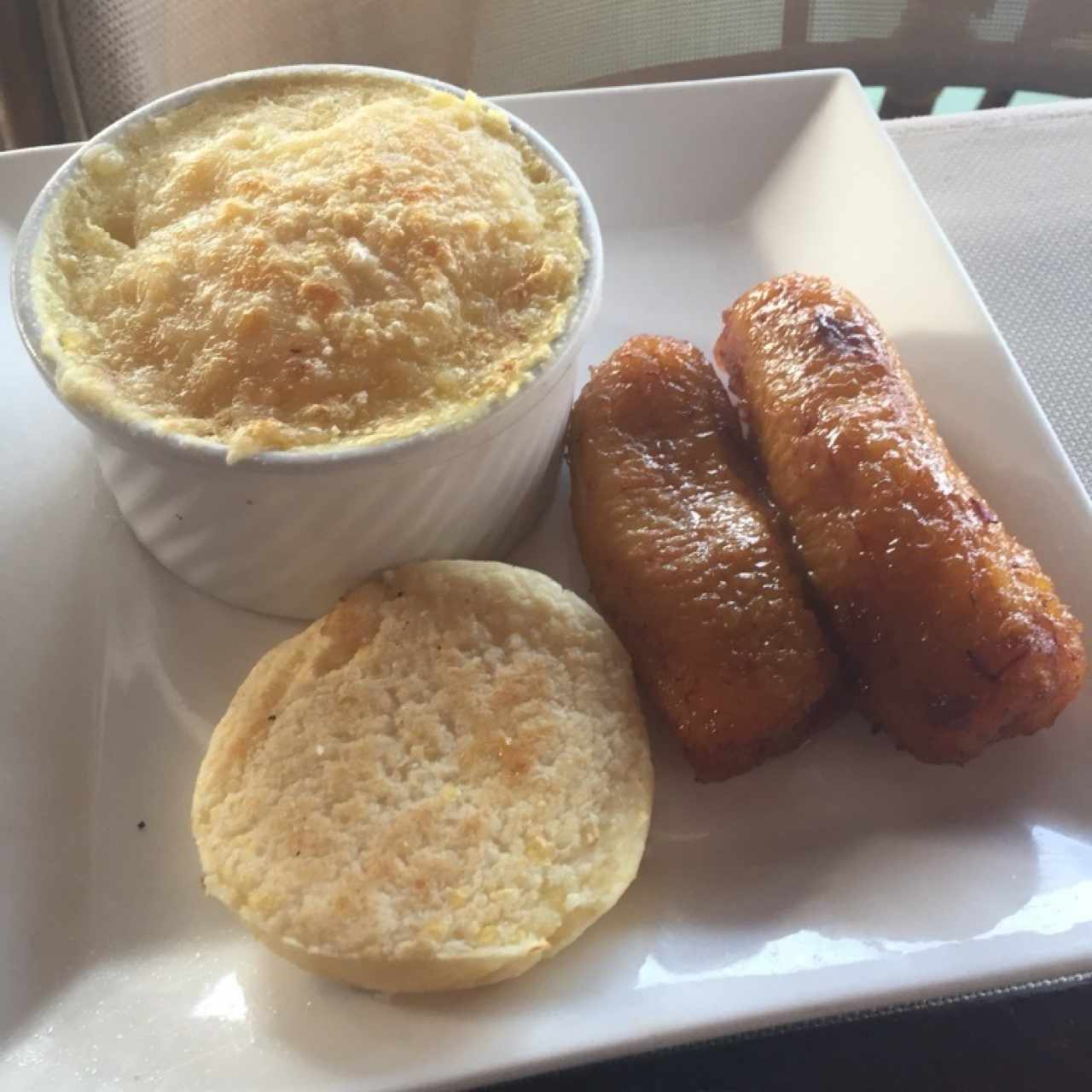 acompañante con pure gratinado! (mi favorito!)
