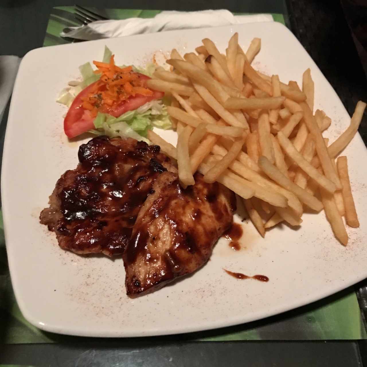 pollo a la bbq 