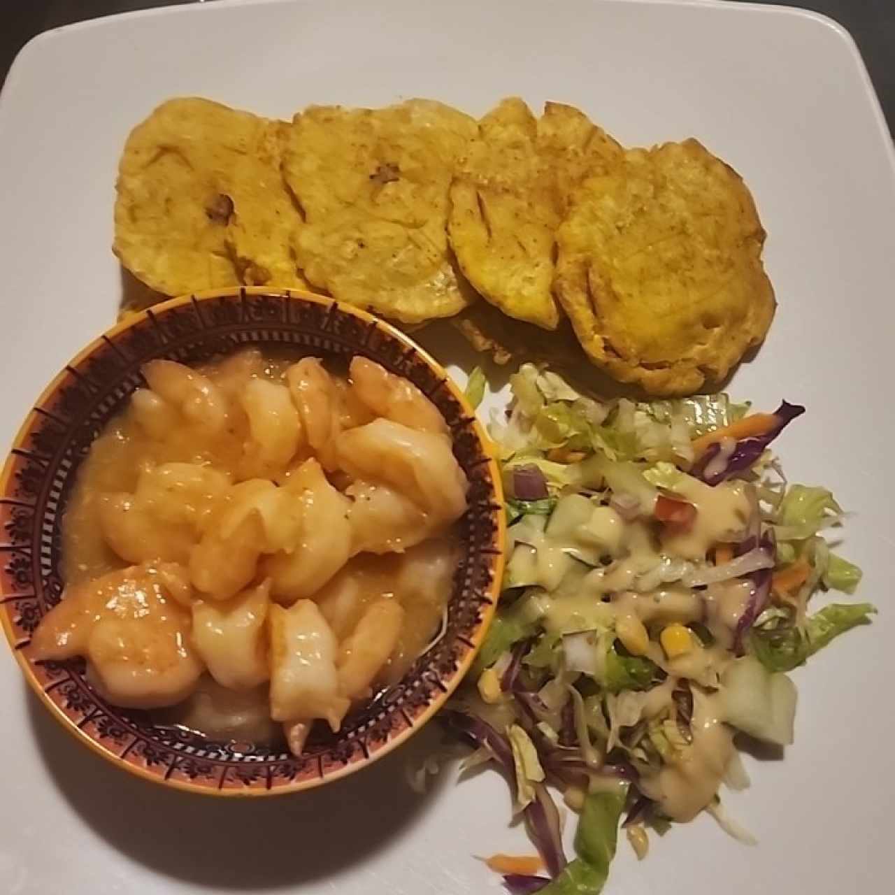 Camarones al ajillo