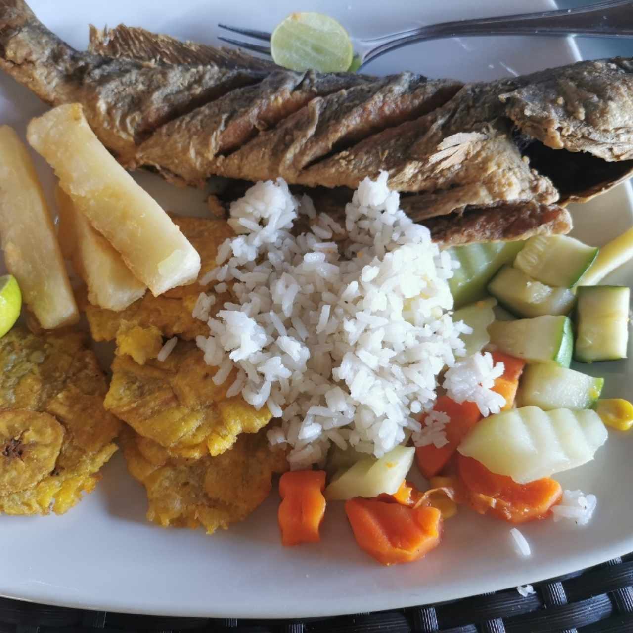 Pescado frito