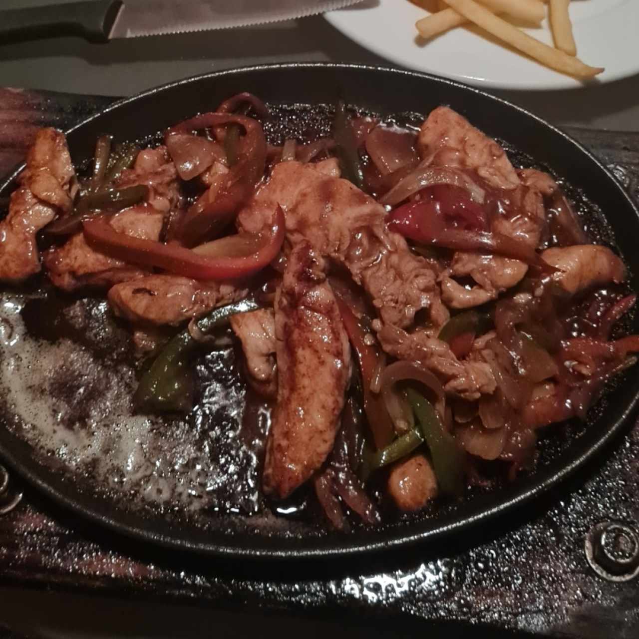 Fajitas de pollo 