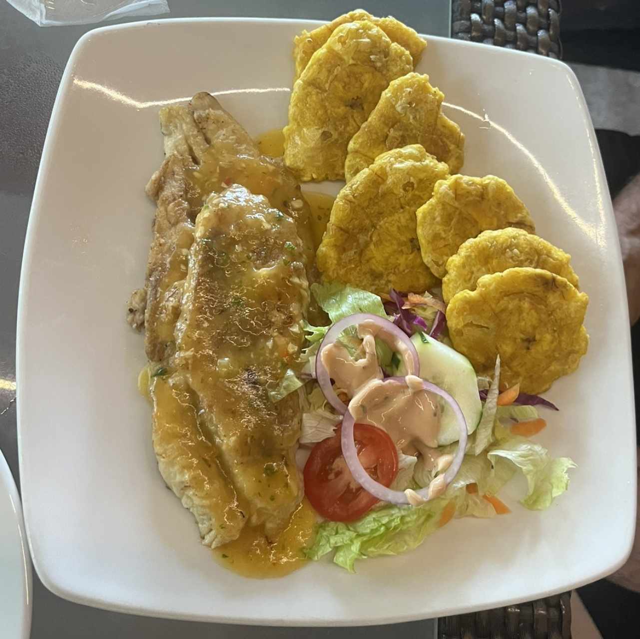 Filete de Pescado apanado o al ajillo