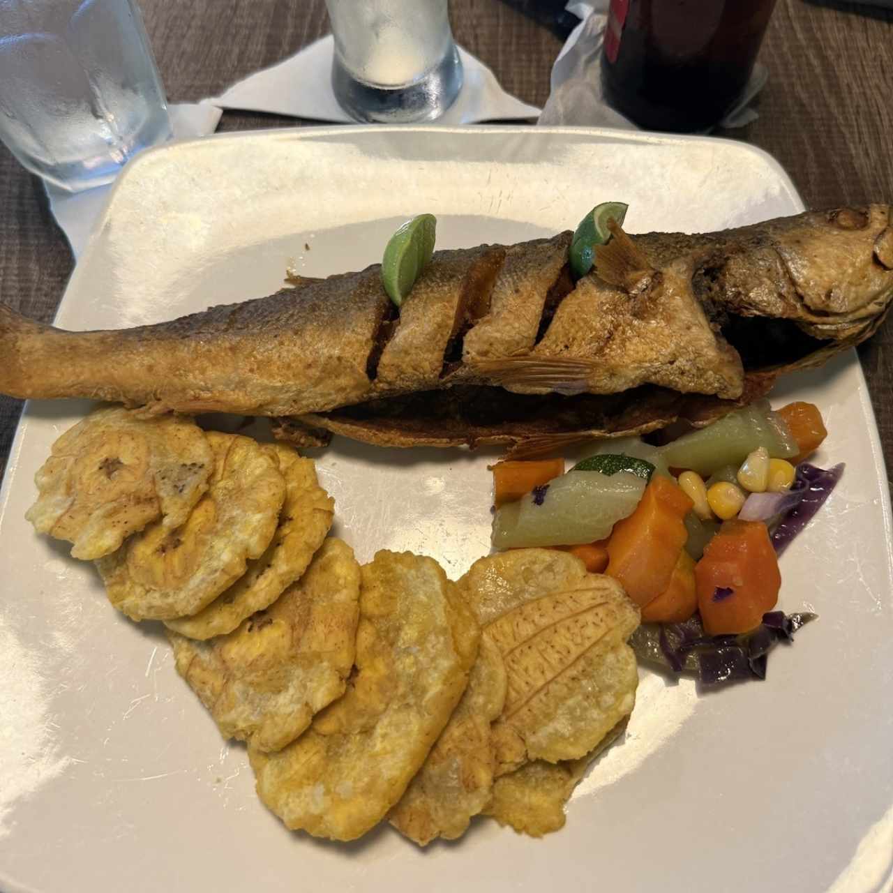 Pescado frito