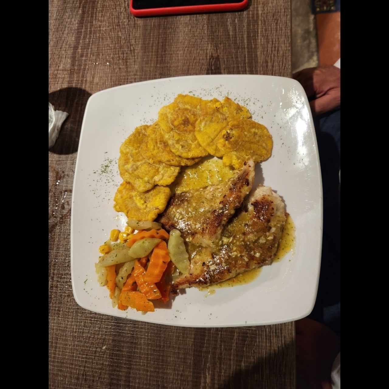 Filete de Pescado apanado o al ajillo