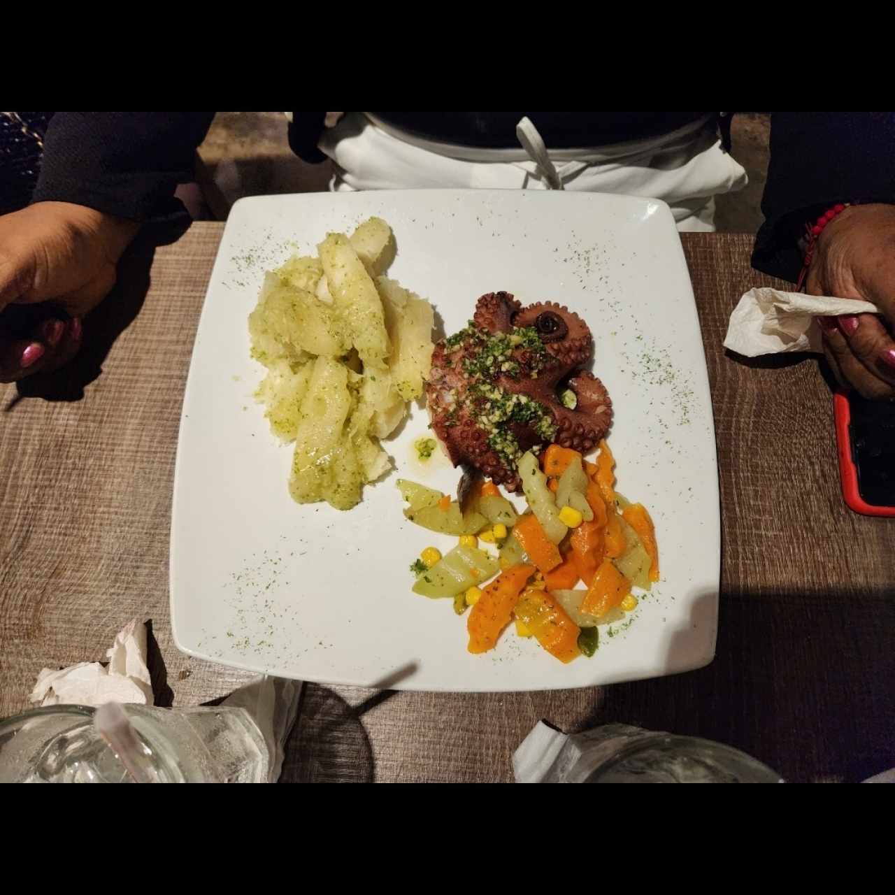 Pulpo al ajillo