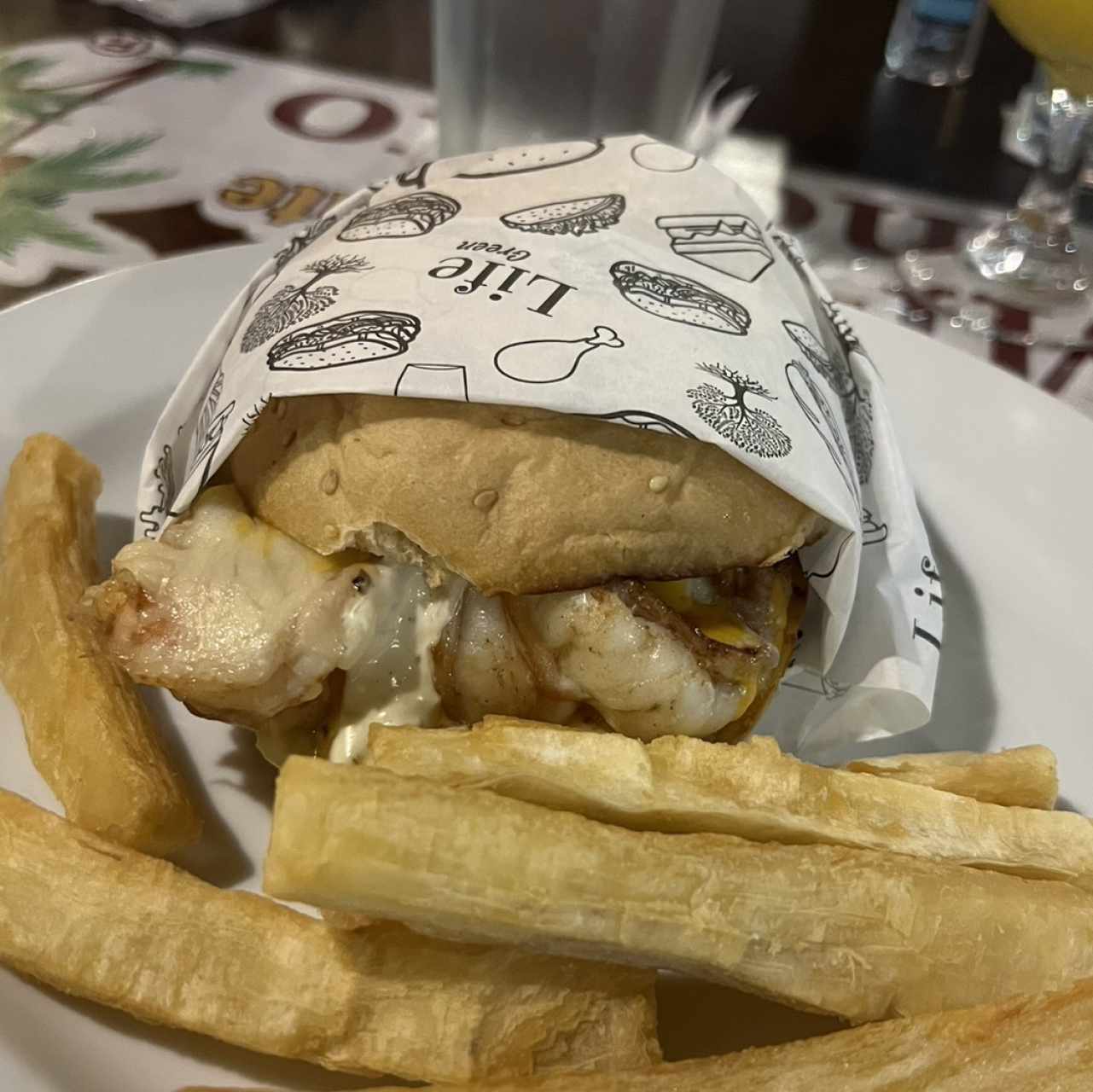 Hamburguesas - Shrimp Burguer