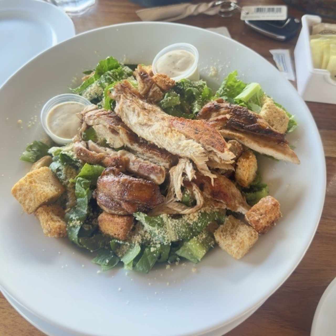 Ensalada Caesar con pollo