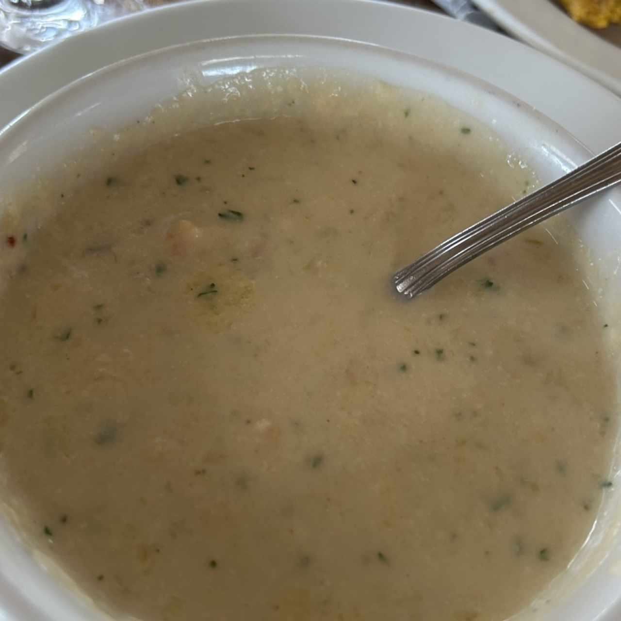 Crema de Mariscos