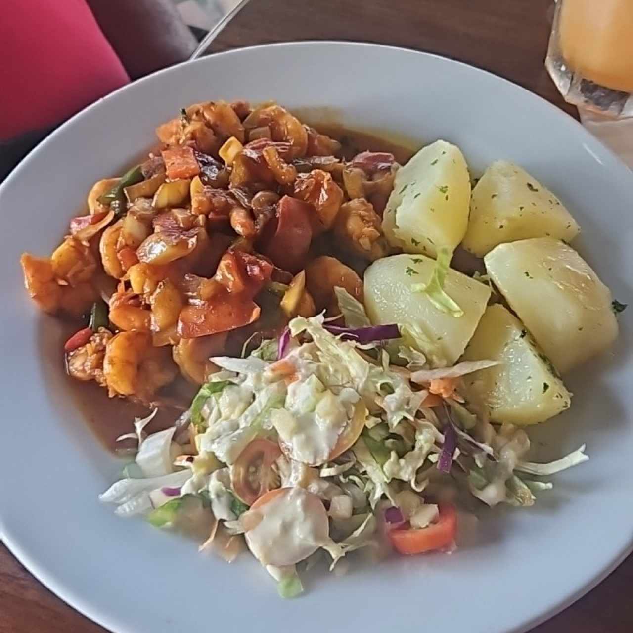 camarones a la criolla