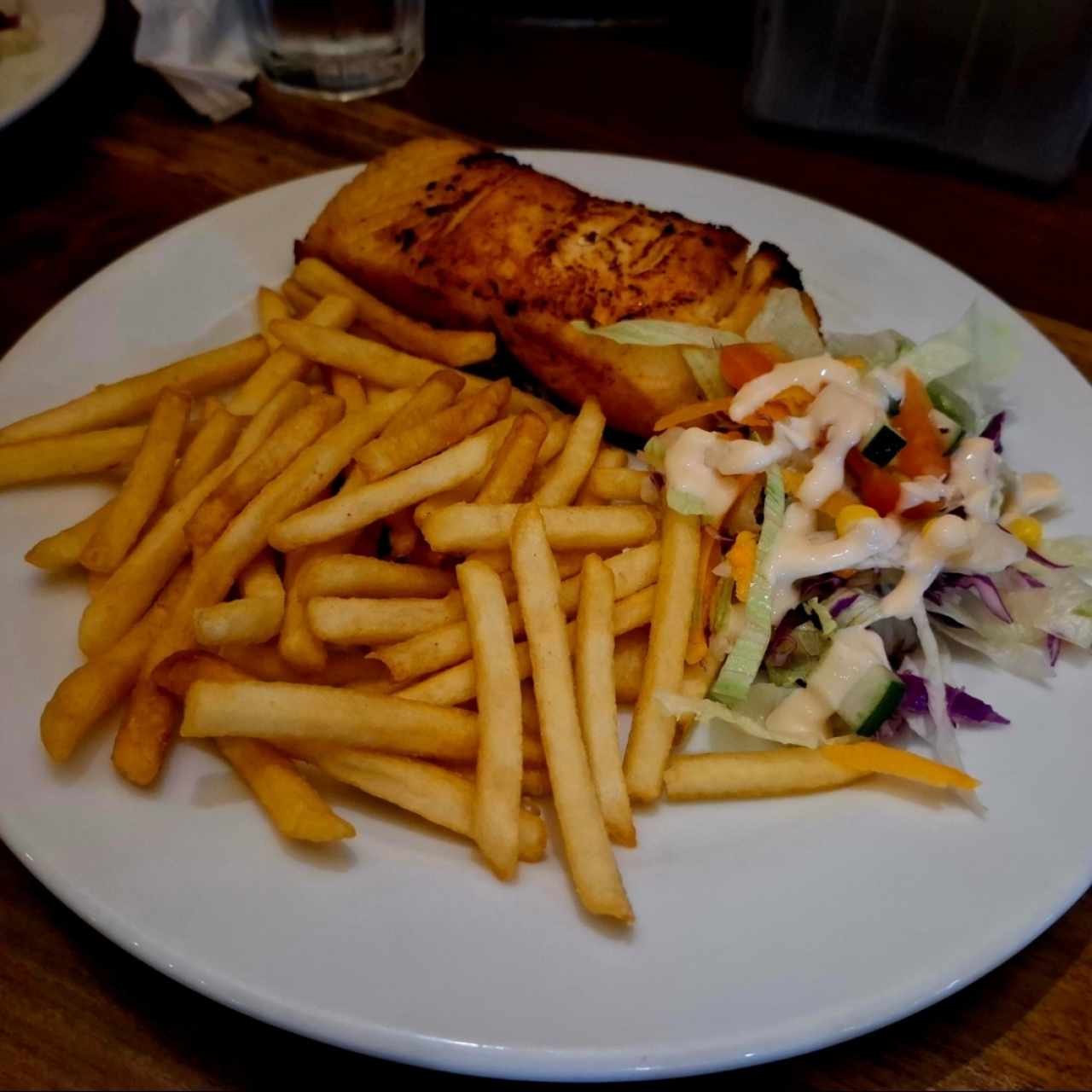 Salmón a la Plancha