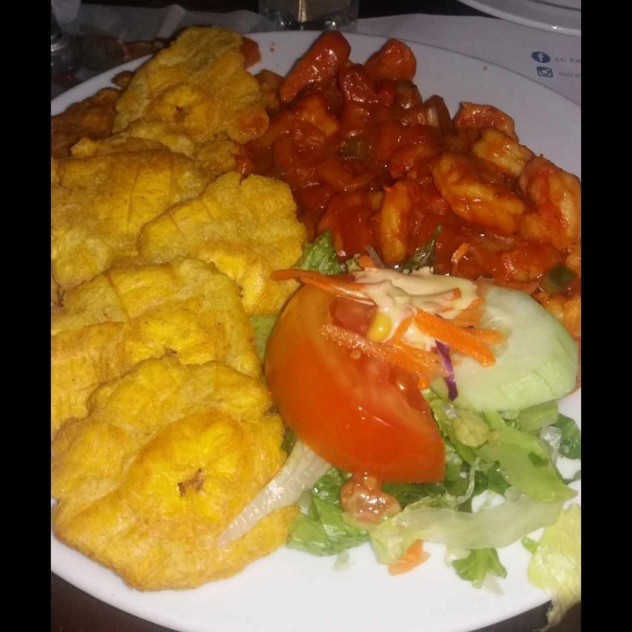 camarones a la criolla