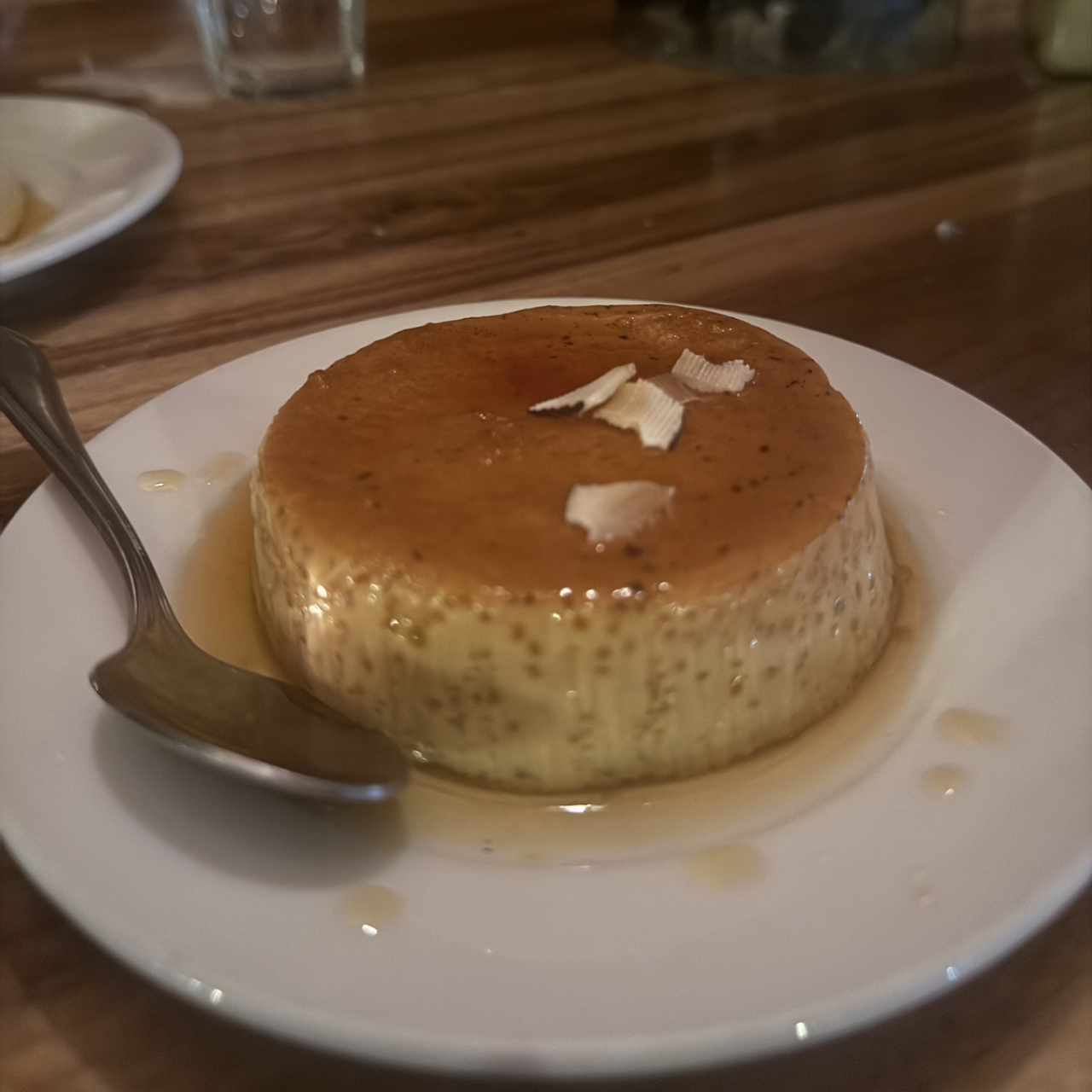 Flan de coco