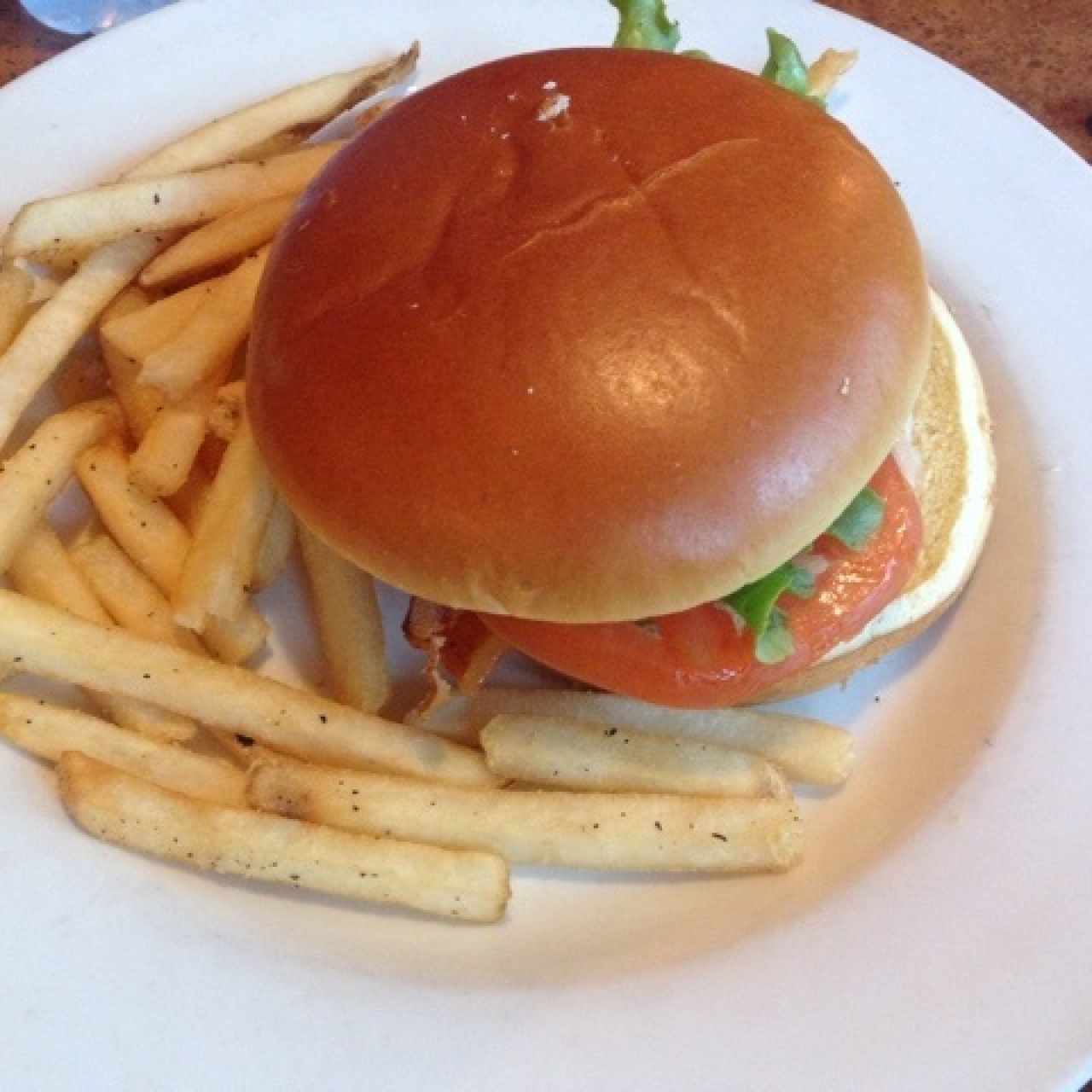 hamburguesa de pollo