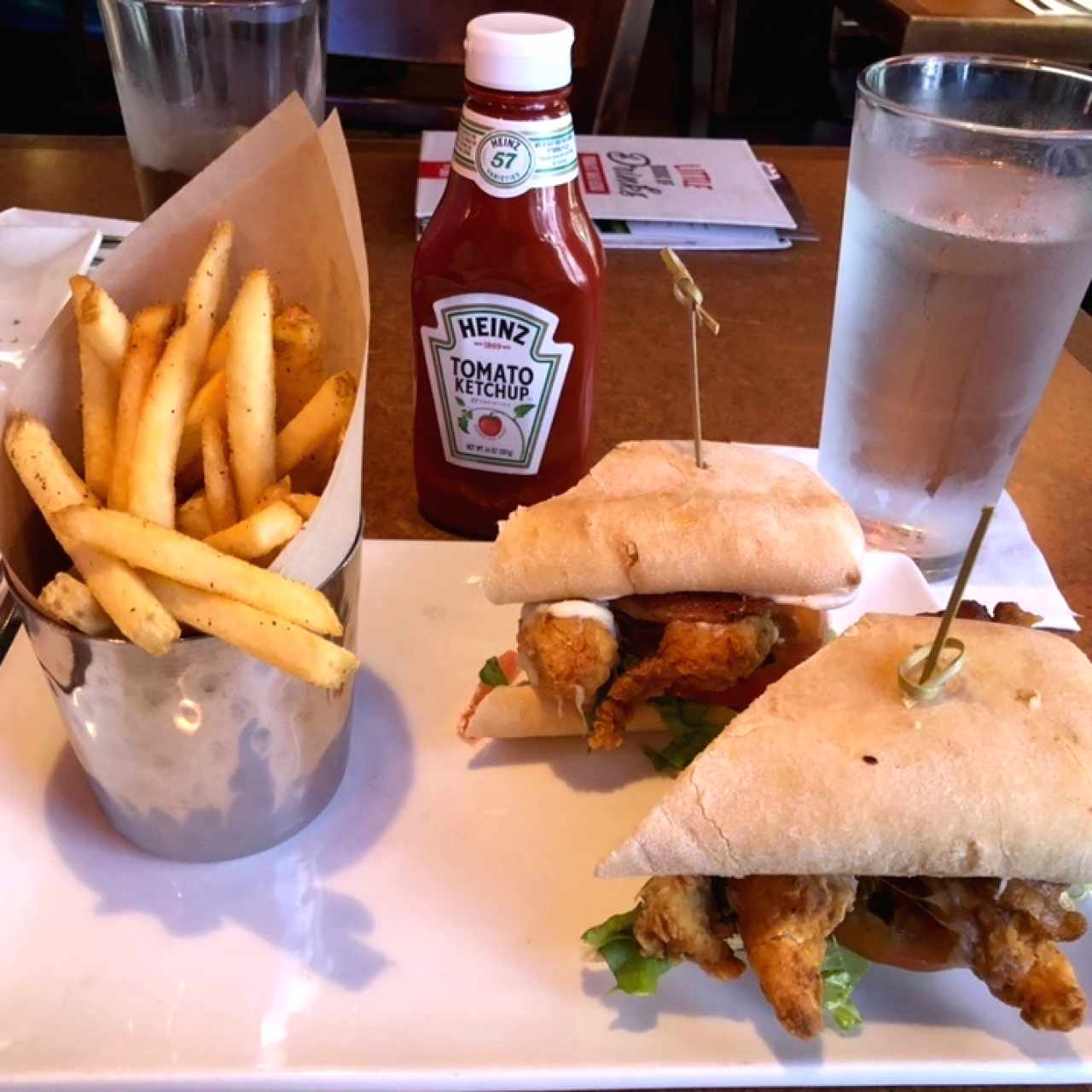 chicken finger blt