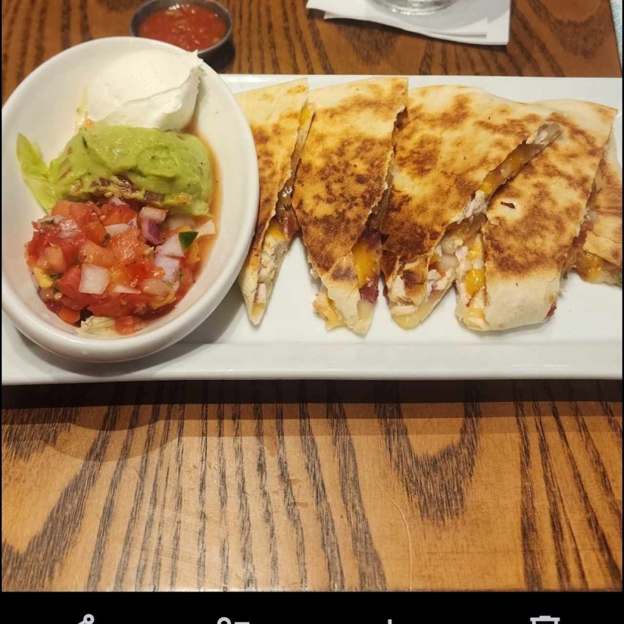 Appetizers - GRILLED CHICKEN QUESADILLAS