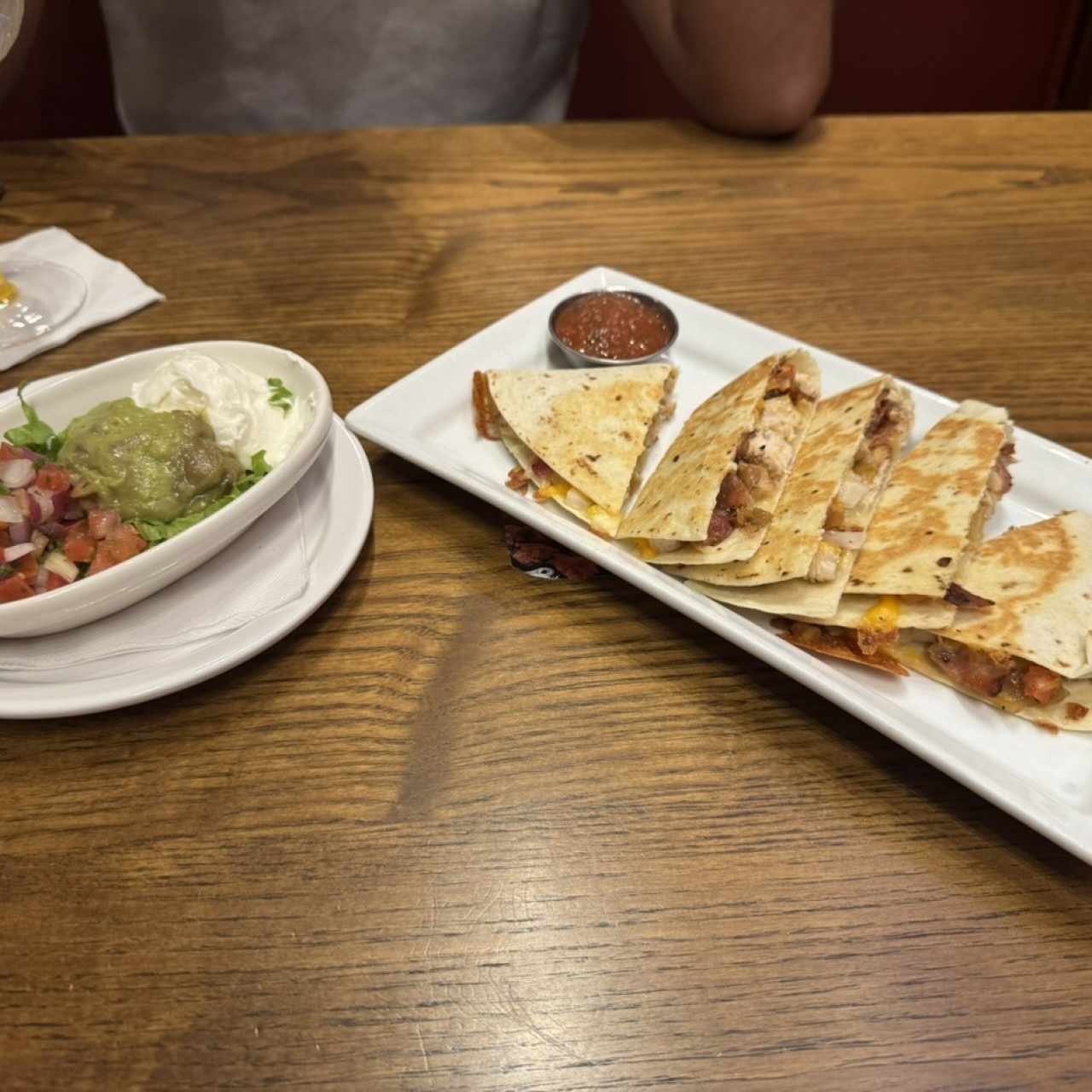 Appetizers - GRILLED CHICKEN QUESADILLAS