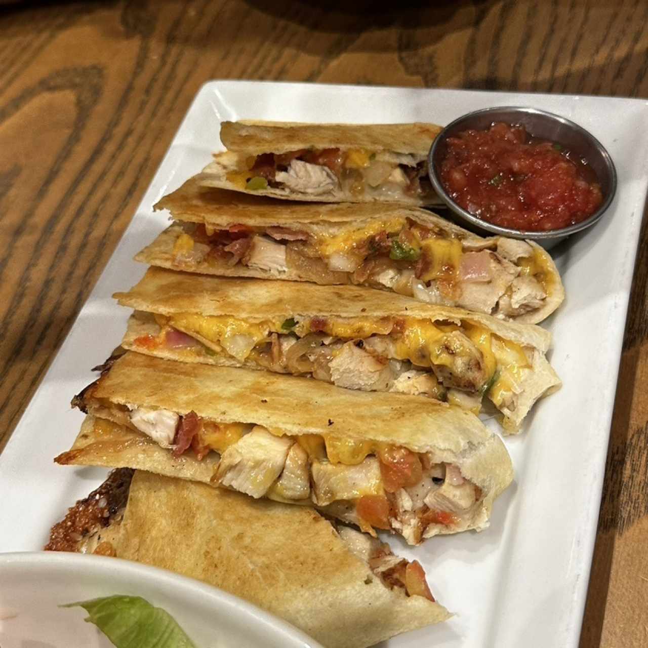 Appetizers - GRILLED CHICKEN QUESADILLAS