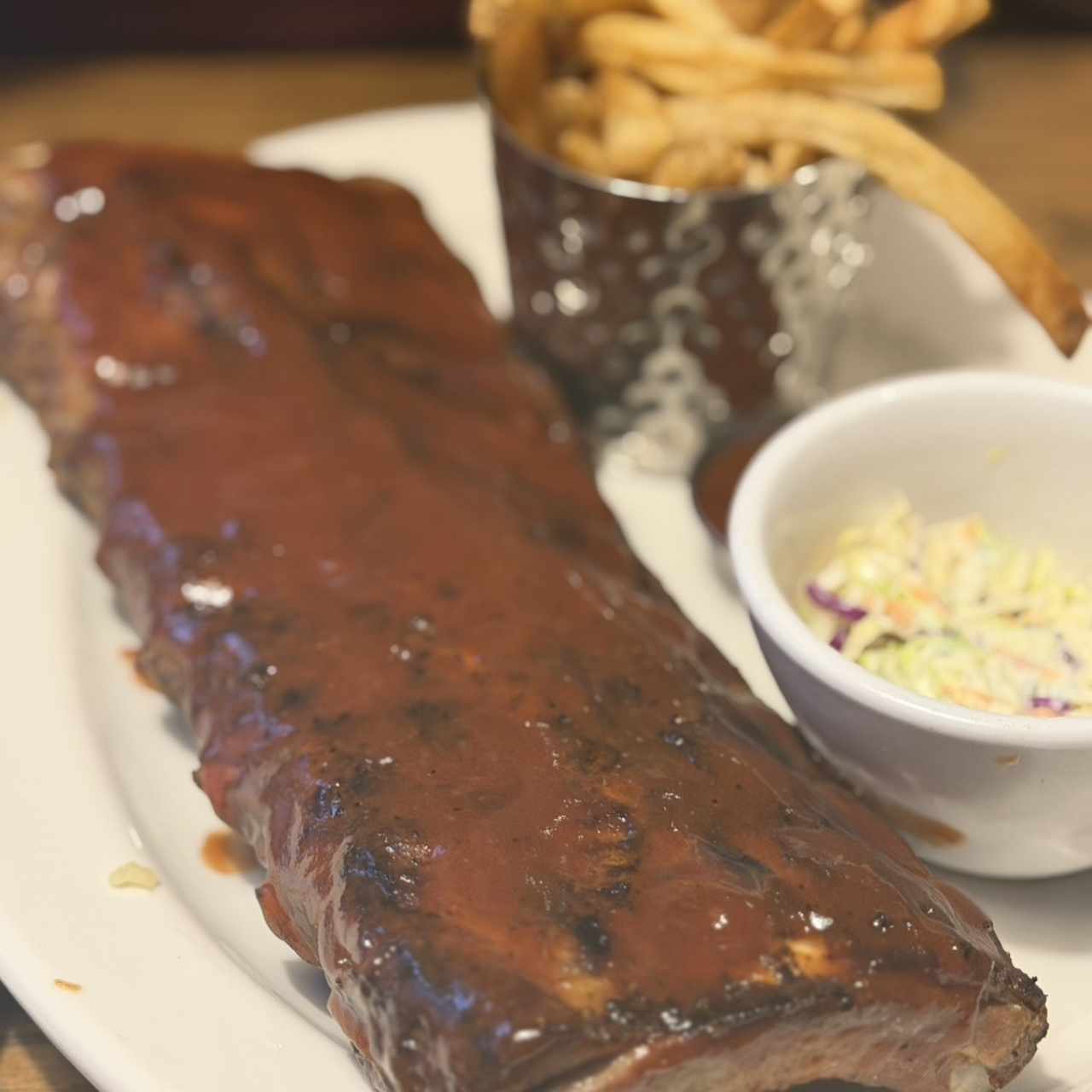 FRIDAYS SIGNATURE WHISKEY-GLAZED RIBS