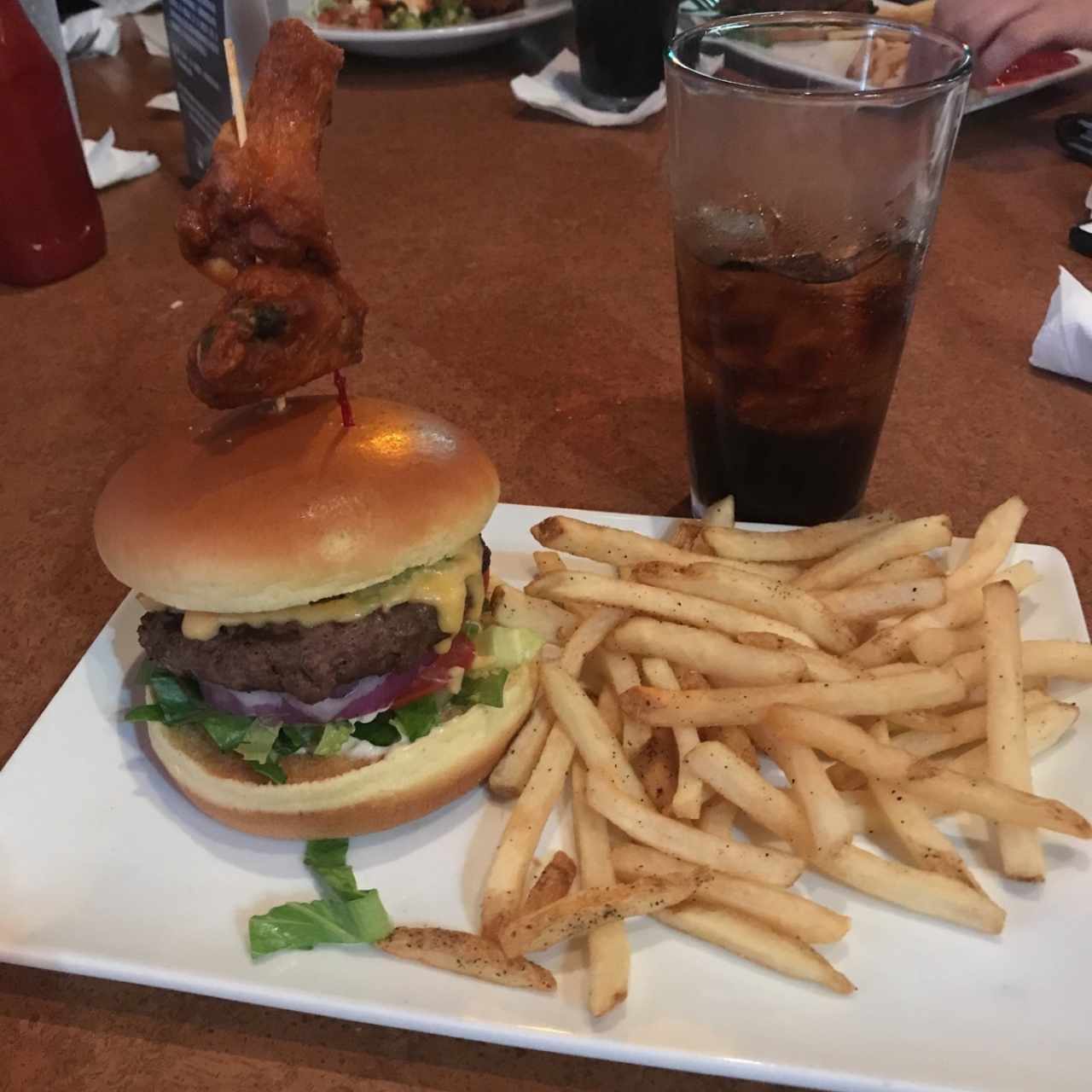 Buffalo Wingman Burguer