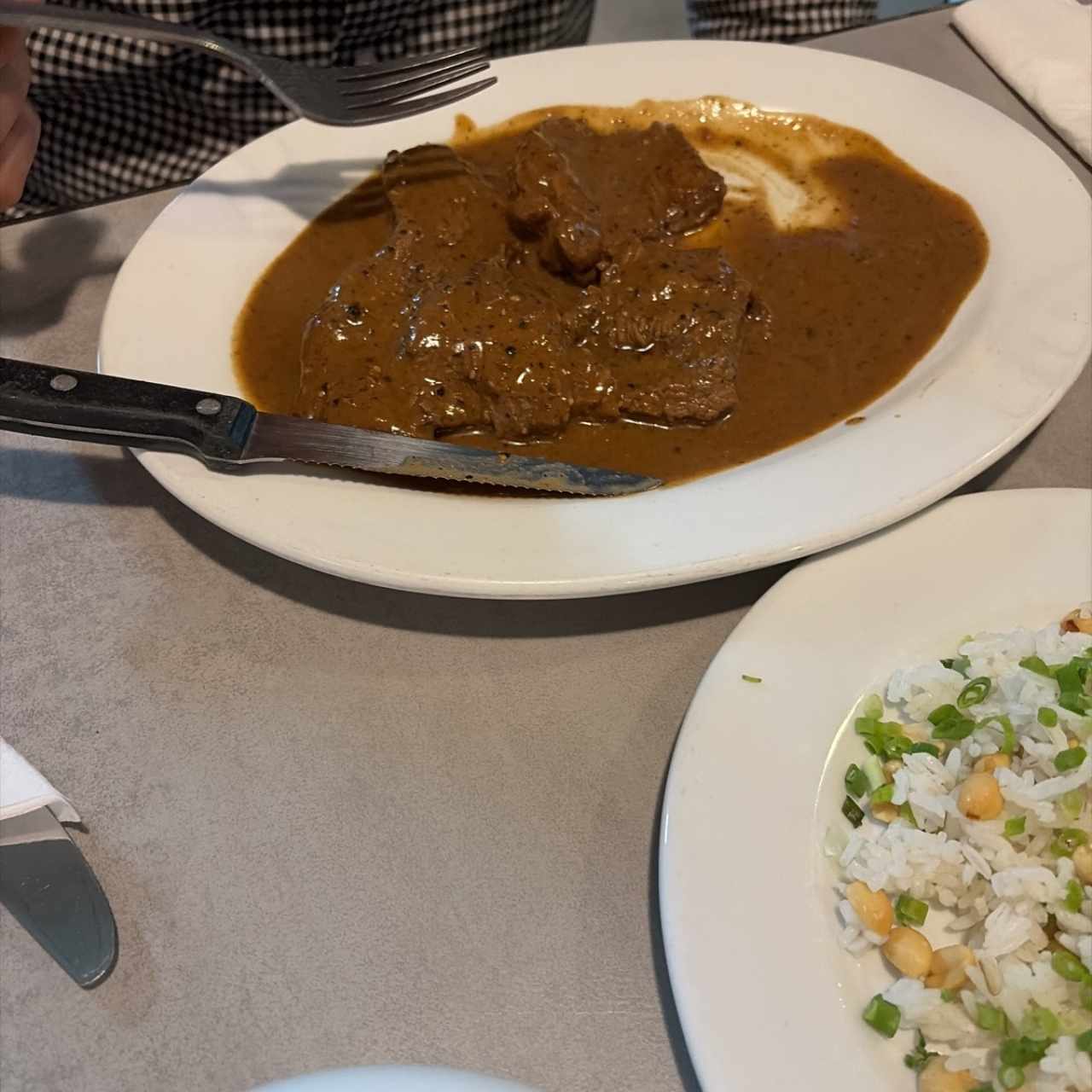 Filete a la Pimienta