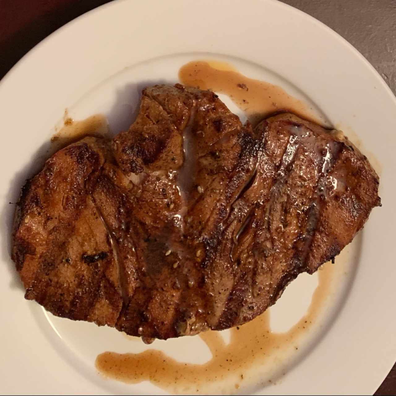Atún a la parrilla 
