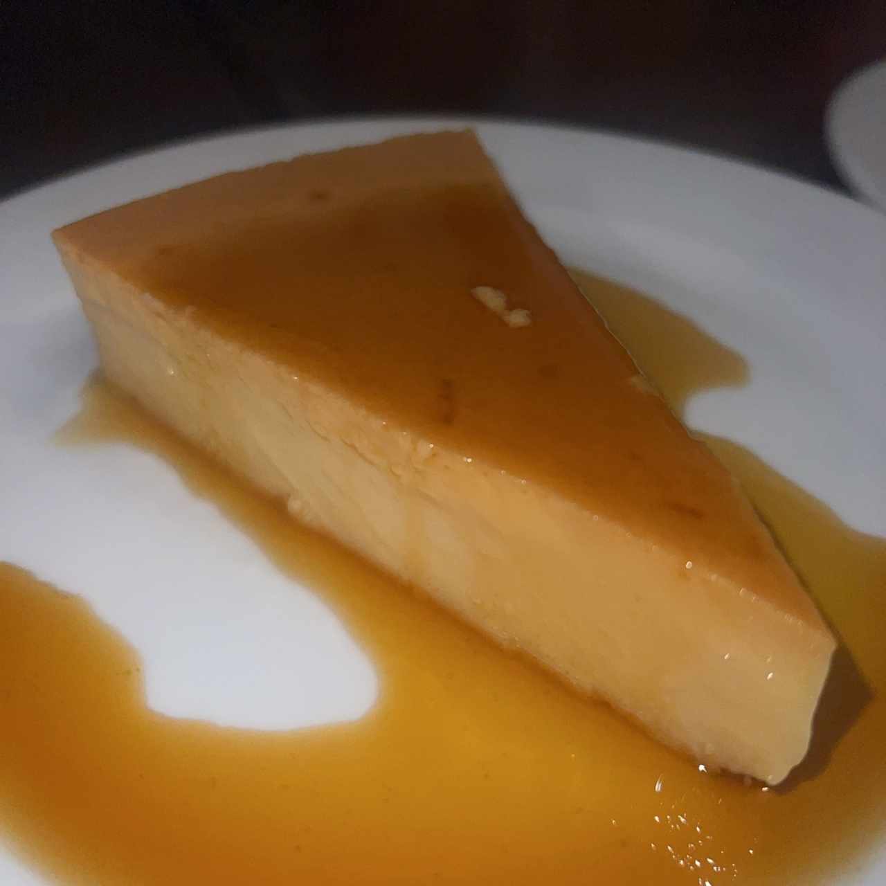 Flan de la casa