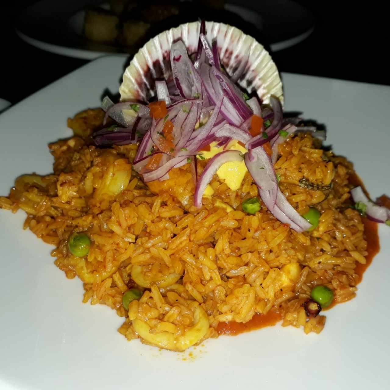 Arroz con mariscos