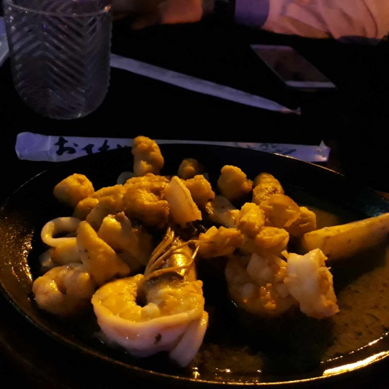 Ceviche caliente