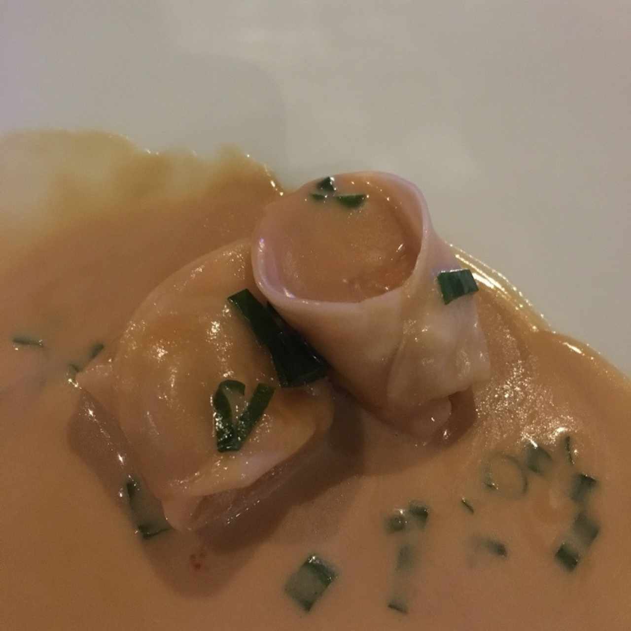 Piqueos - Capeletis de langostinos