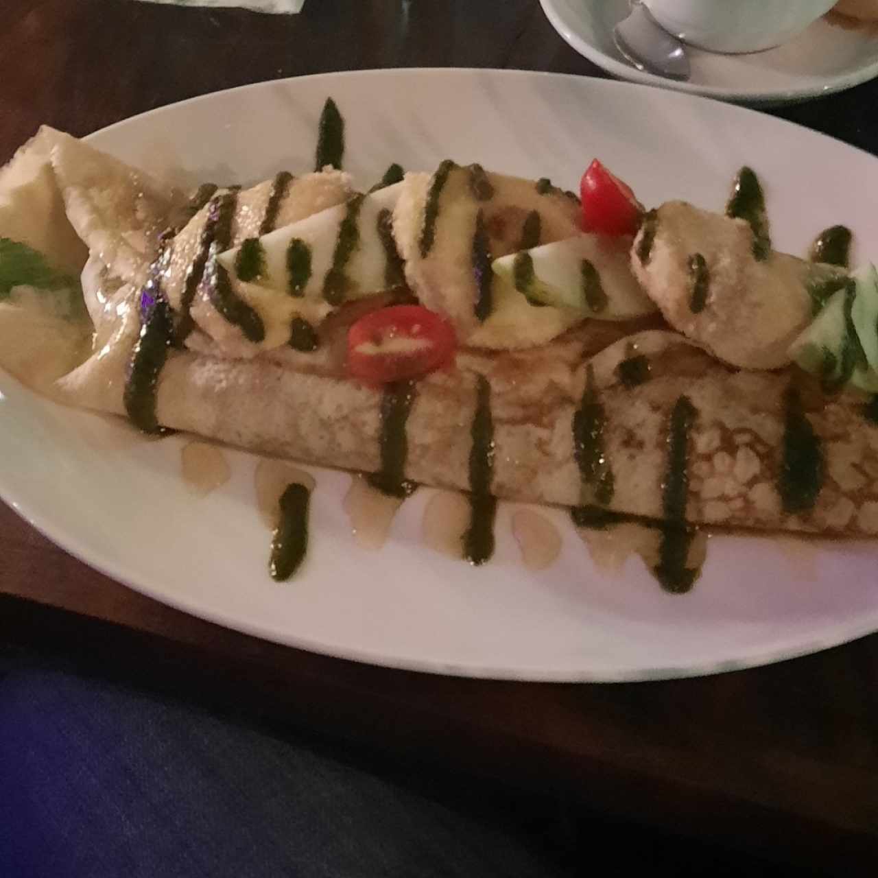 Crepes Salées - Fromage de Chévre