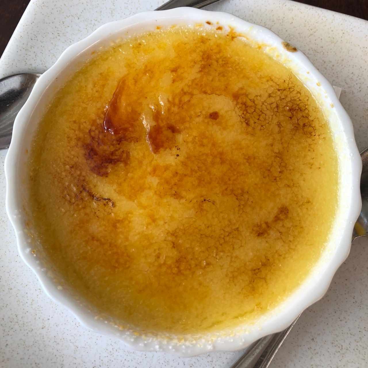 Créme Brulée au Cointreau