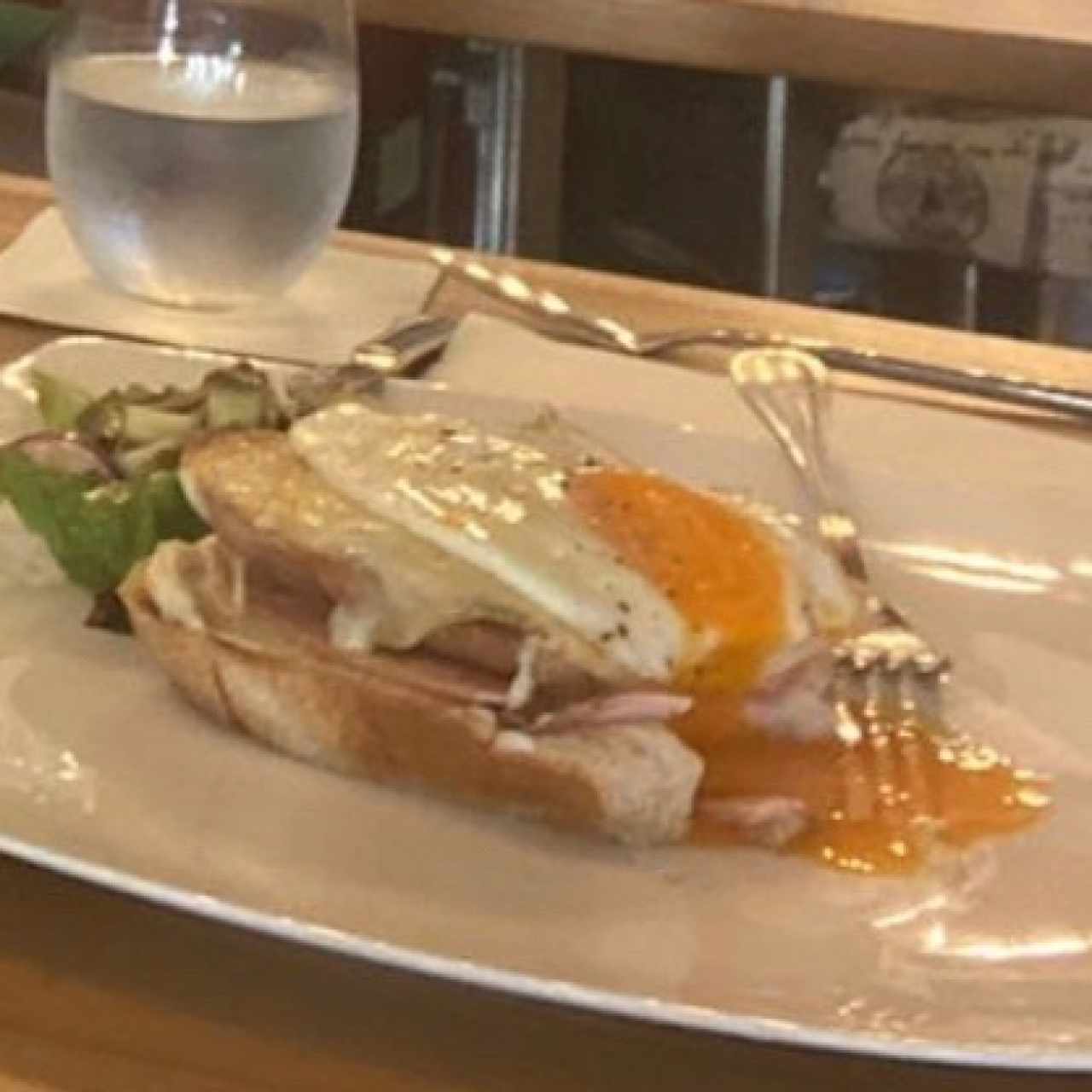 croque Monsiuer de Petit Paris 😱😱, sin queso