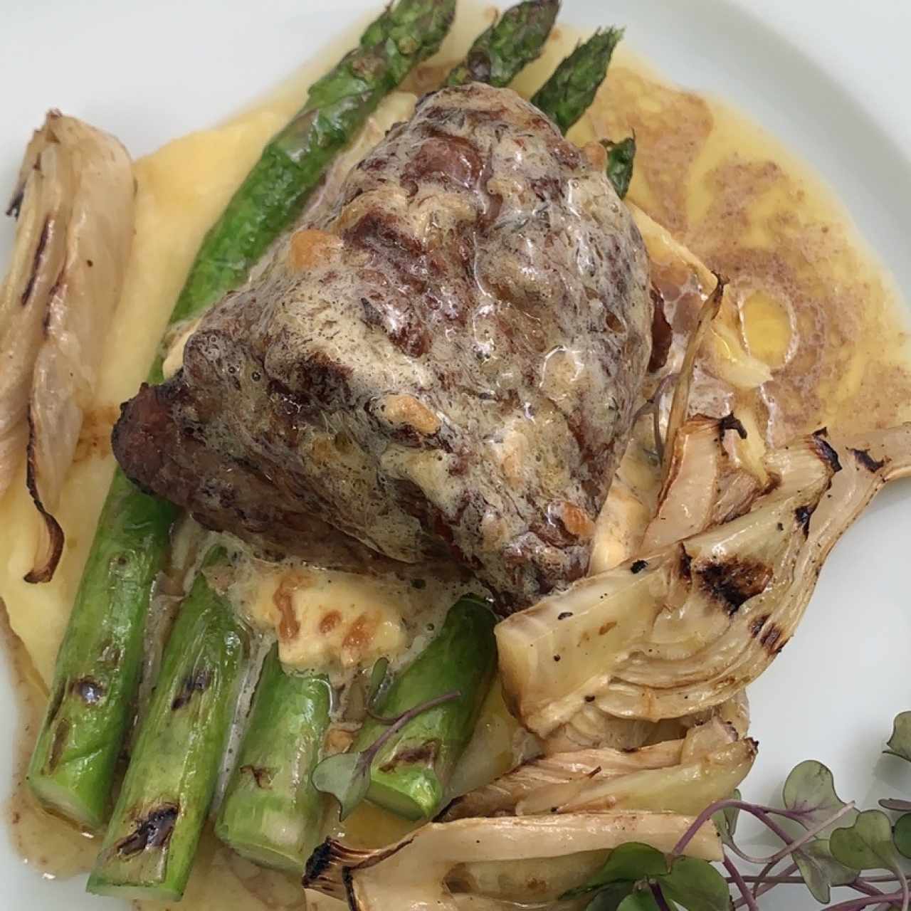 filet/menú de la temporada