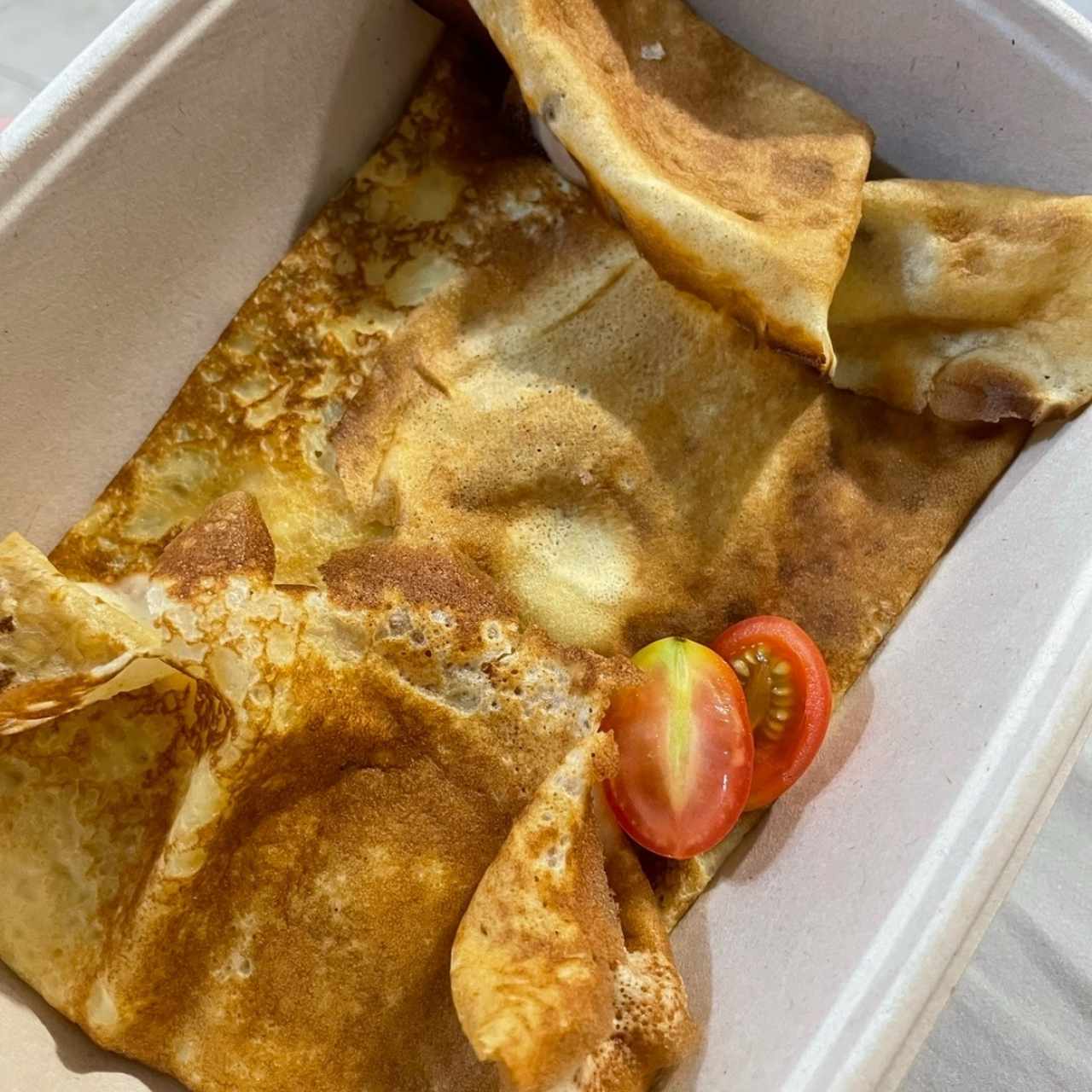Crepes Salées - Jambon et Fromage