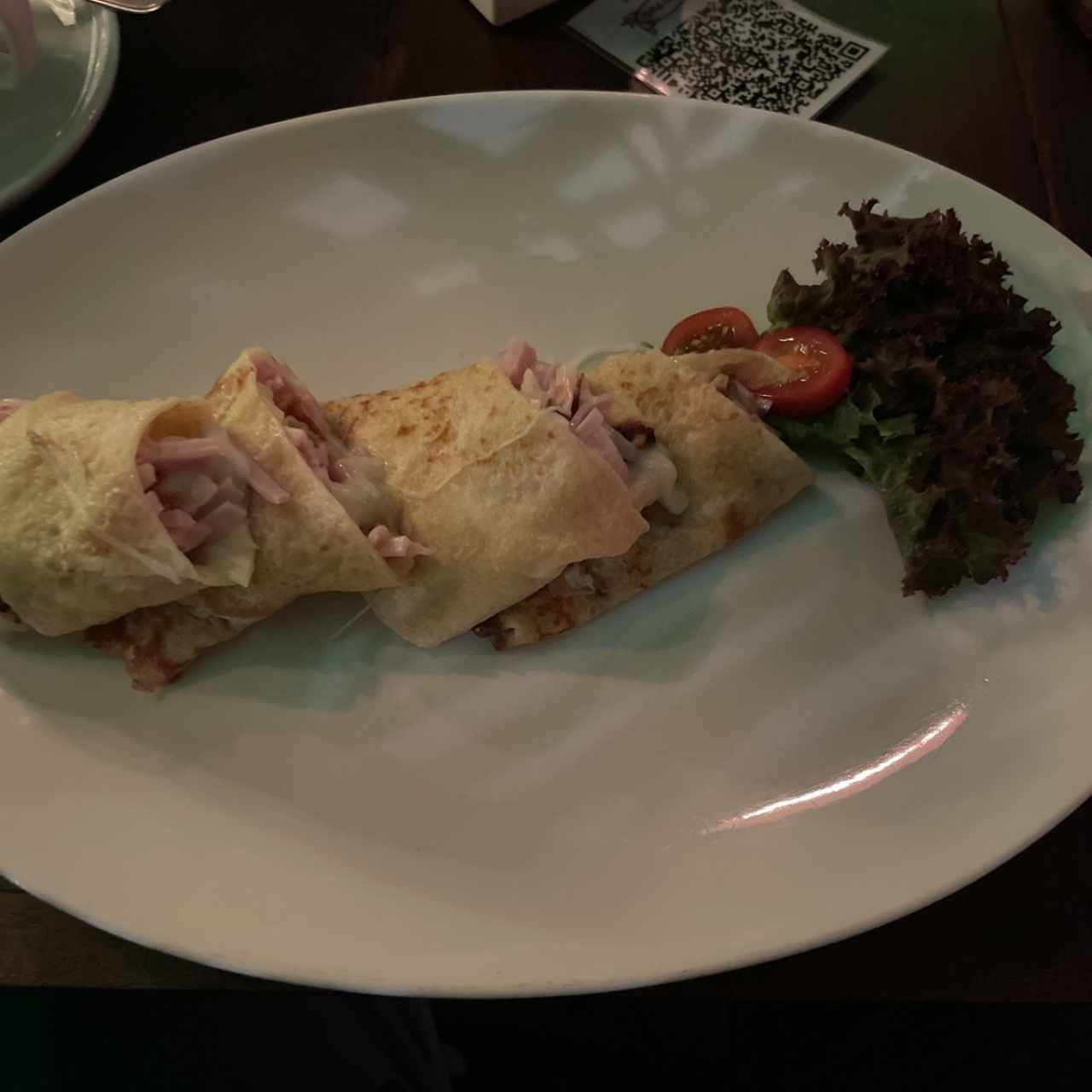 Crepes salées - Jambon et Fromage
