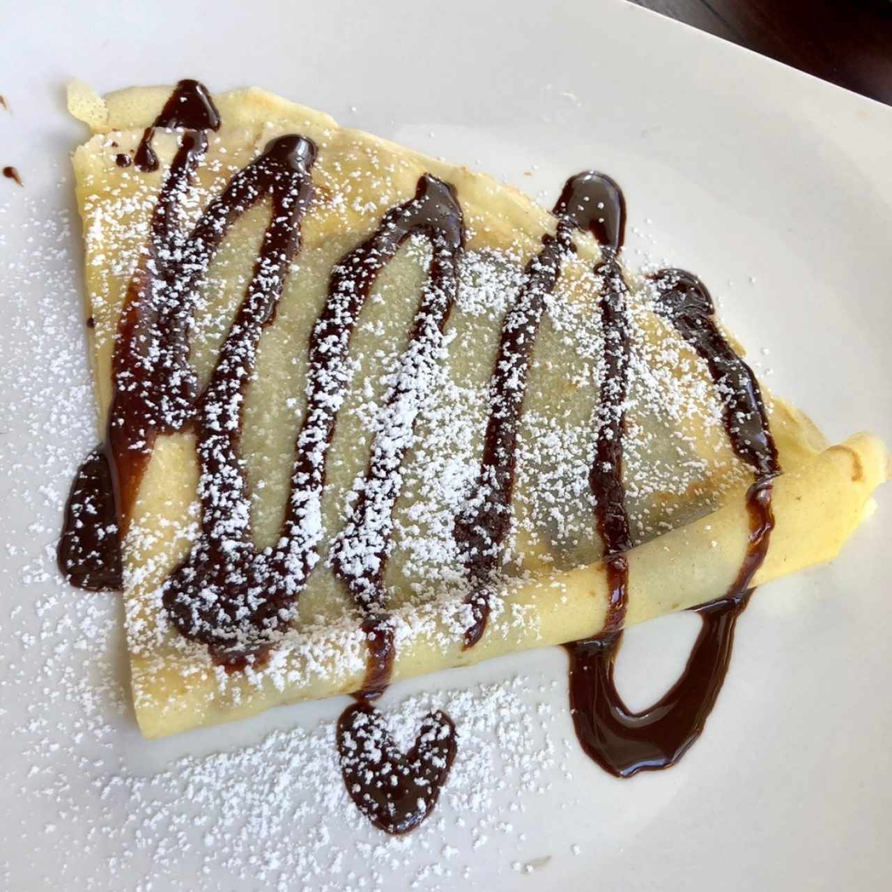 Desserts - Crépe au Nutella