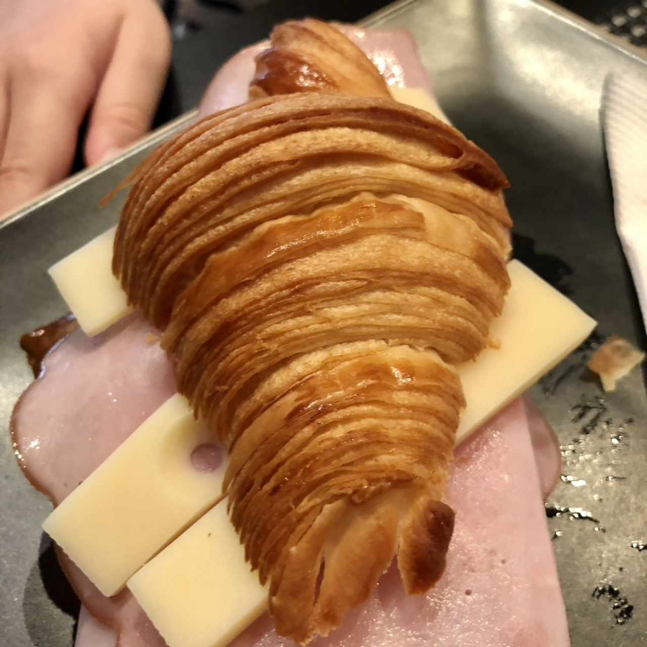 Croissant Jambon Fromage Béchamel
