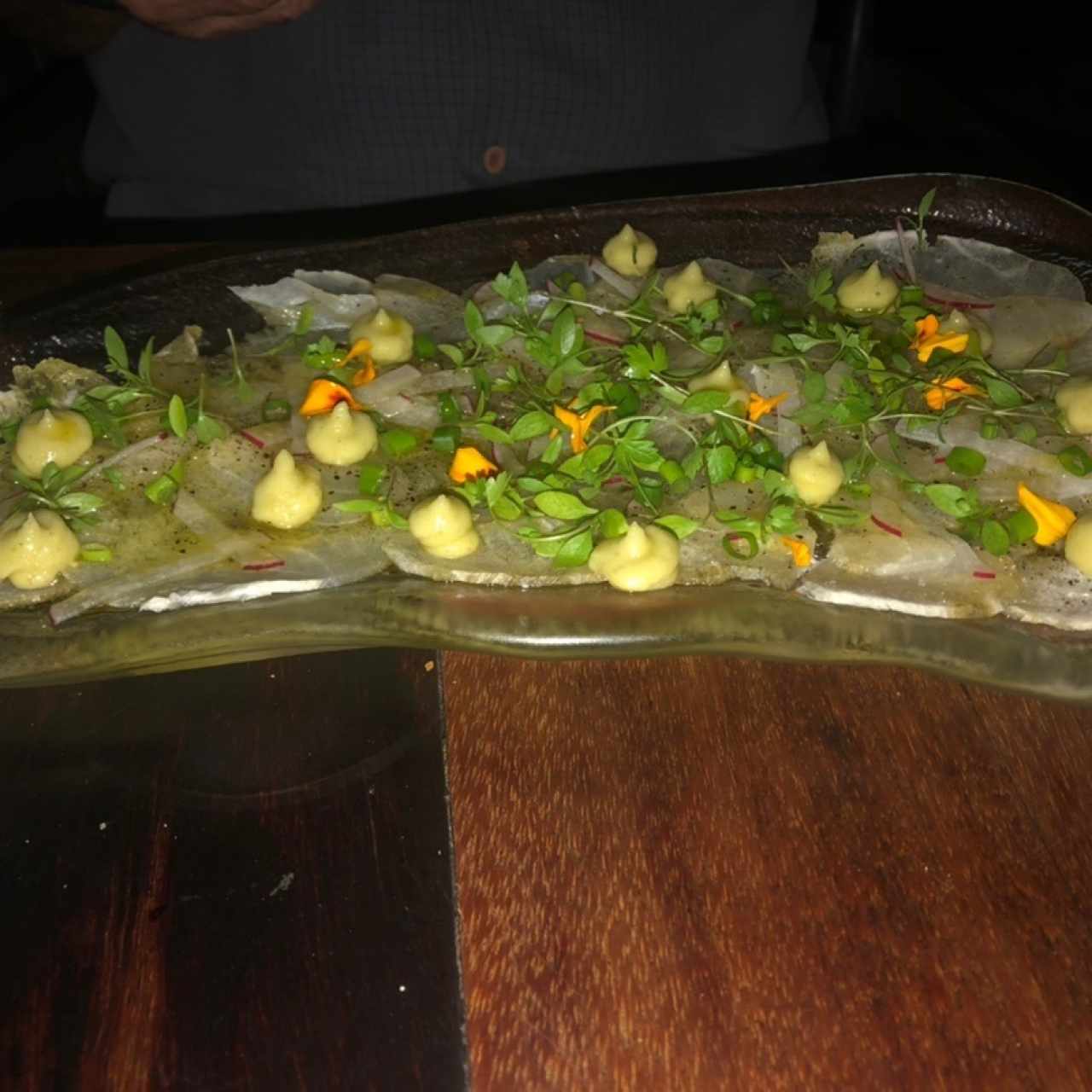 Ceviche de róbalo 