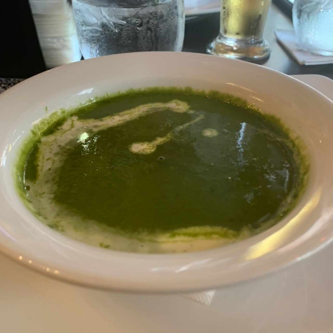 crema de espinacas 