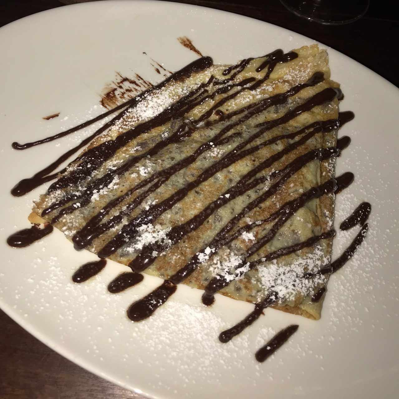 Crepe au chocolat