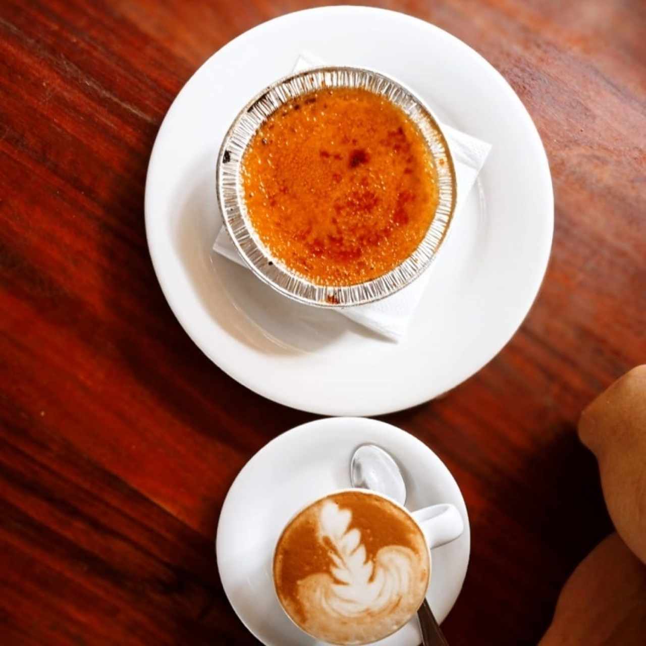 Crème brülée au cointreau