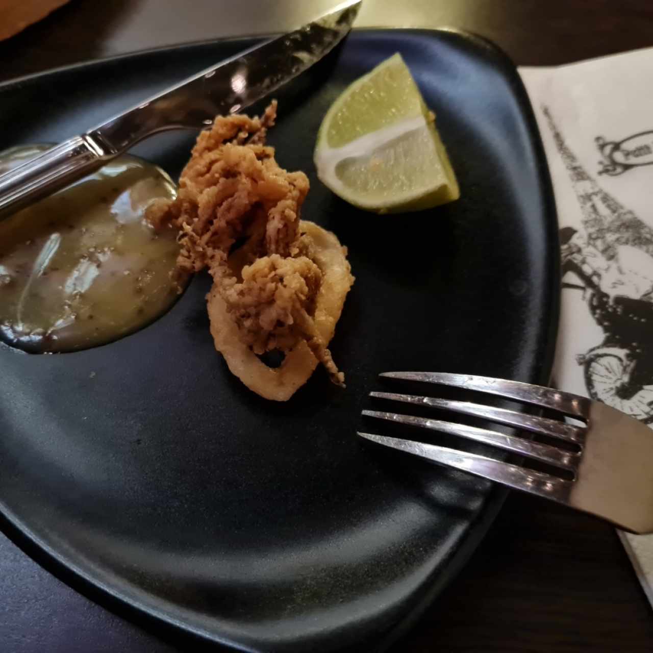 Arañitas de calamares