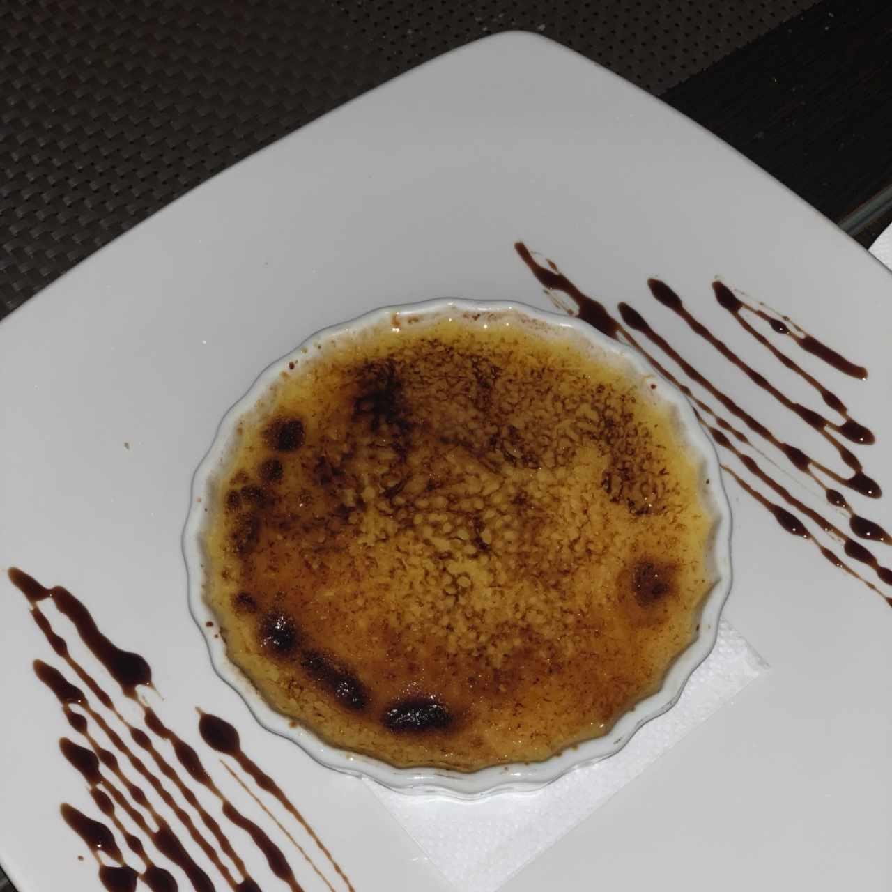 Créme Brulée au Cointreau
