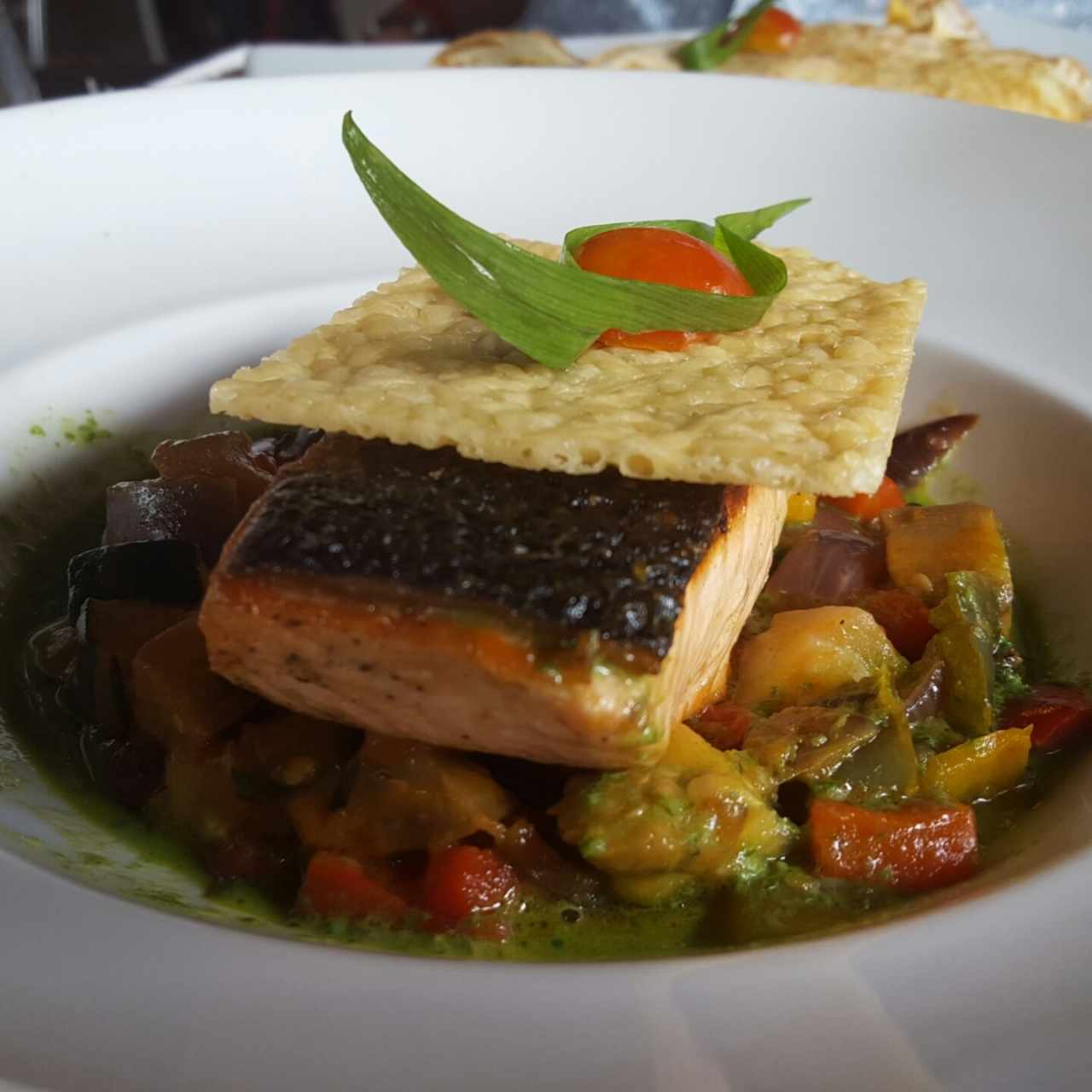 Platos Fuertes - Salmón Pasión